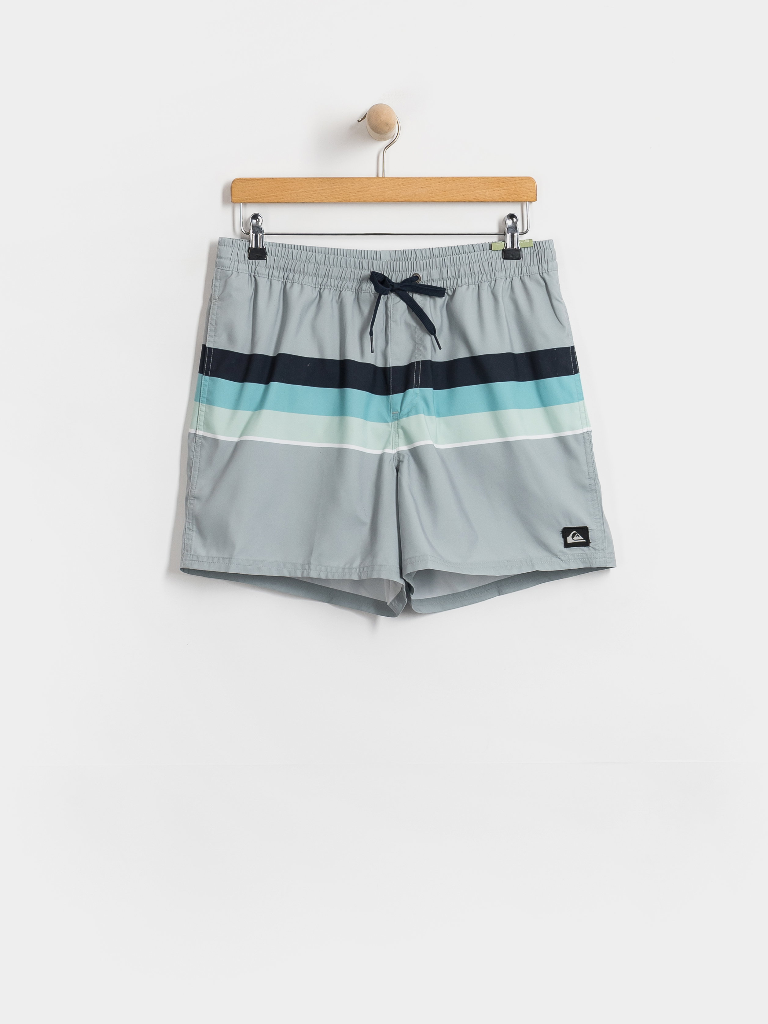 Plu00e1u017eovu00e9 krau0165asy Quiksilver Everyday Printed Volley 15 (quarry outside stripe)