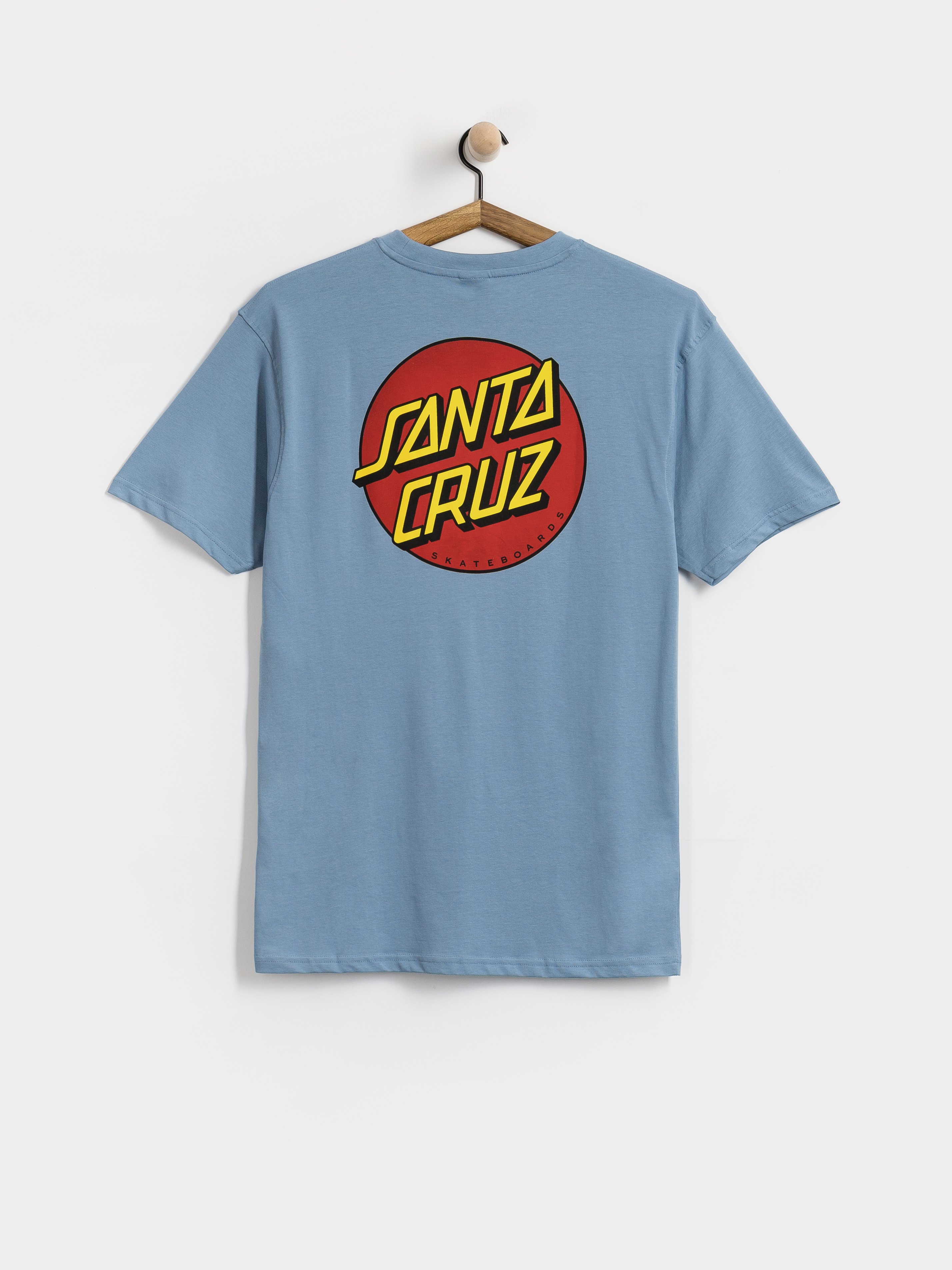 Tričko Santa Cruz Classic Dot Chest (faded denim)