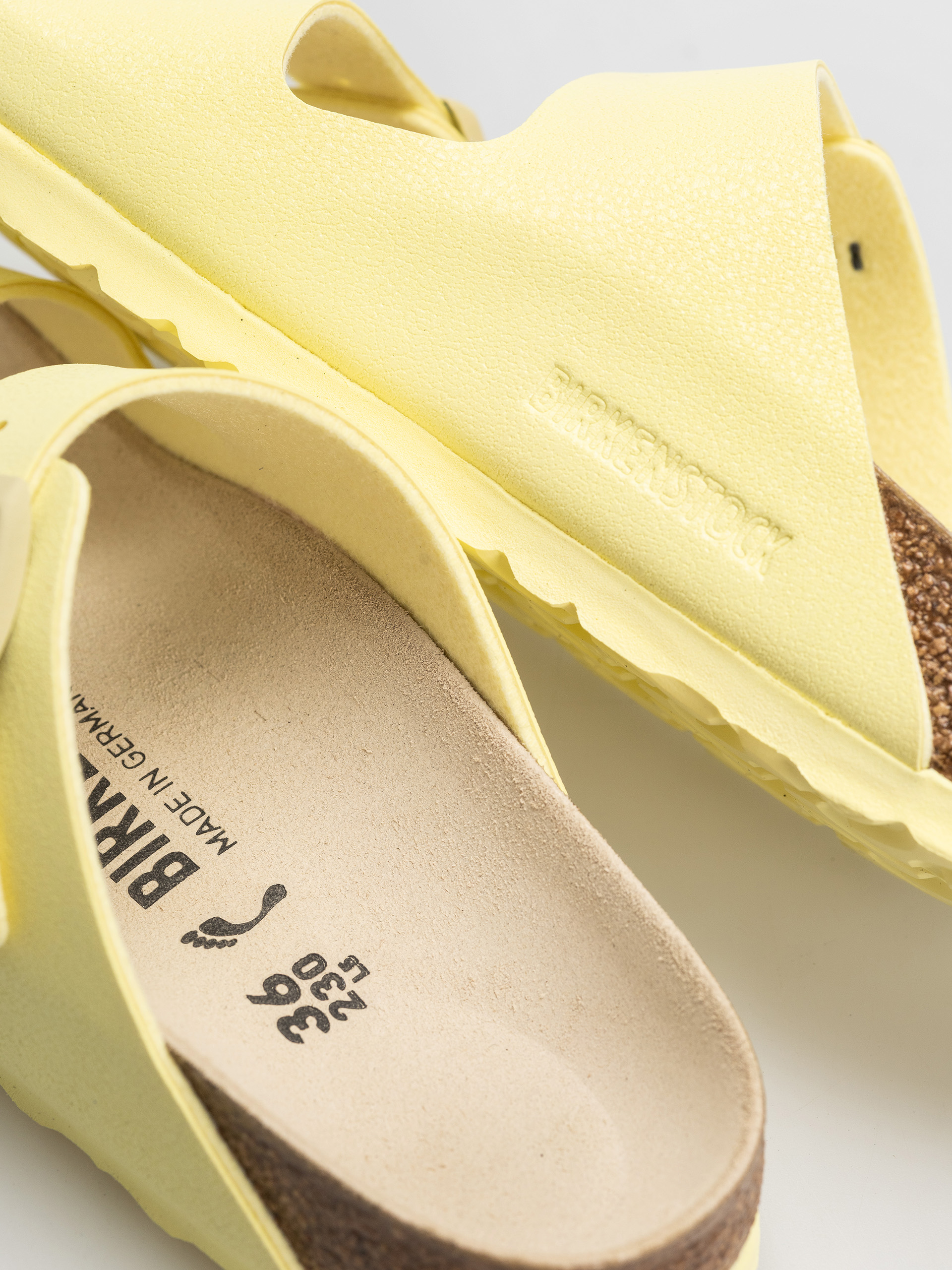 Šľapky Birkenstock Arizona Birko Flor Nubuk Narrow (popcorn)