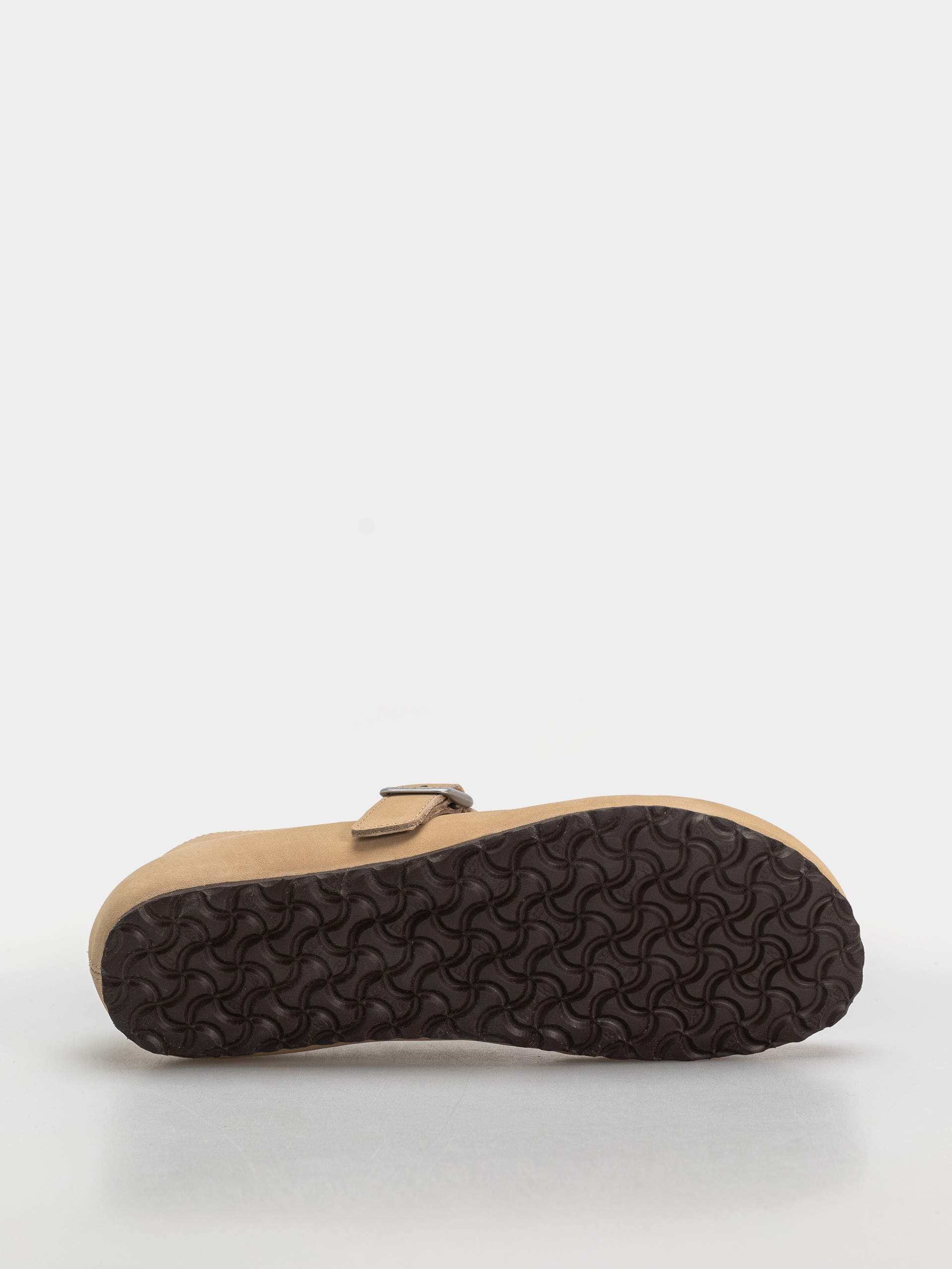 Šľapky Birkenstock Santa Clarita Nubuck Leather Narrow Wmn (sandcastle)