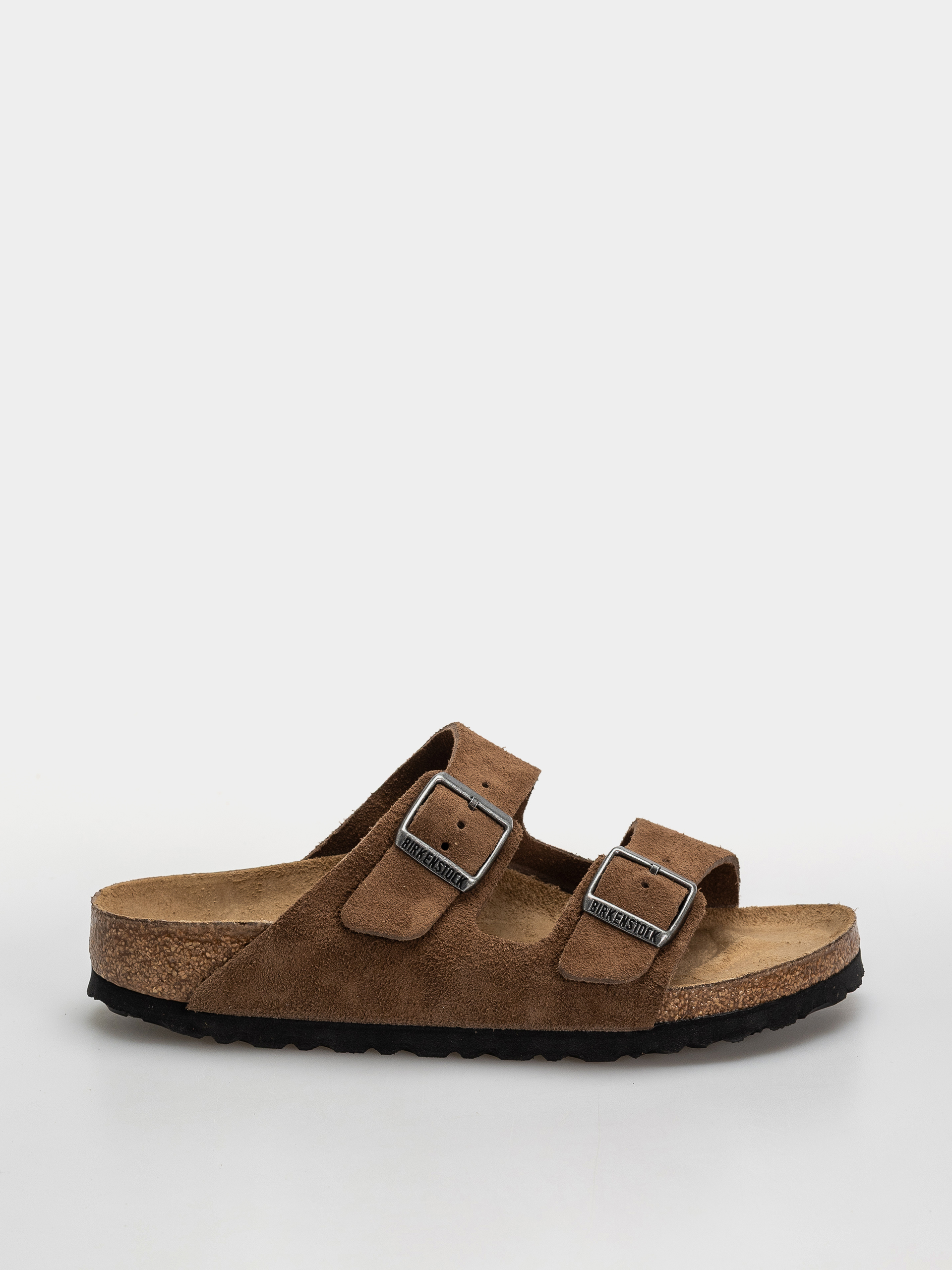 Šľapky Birkenstock Arizona Suede Leather Narrow