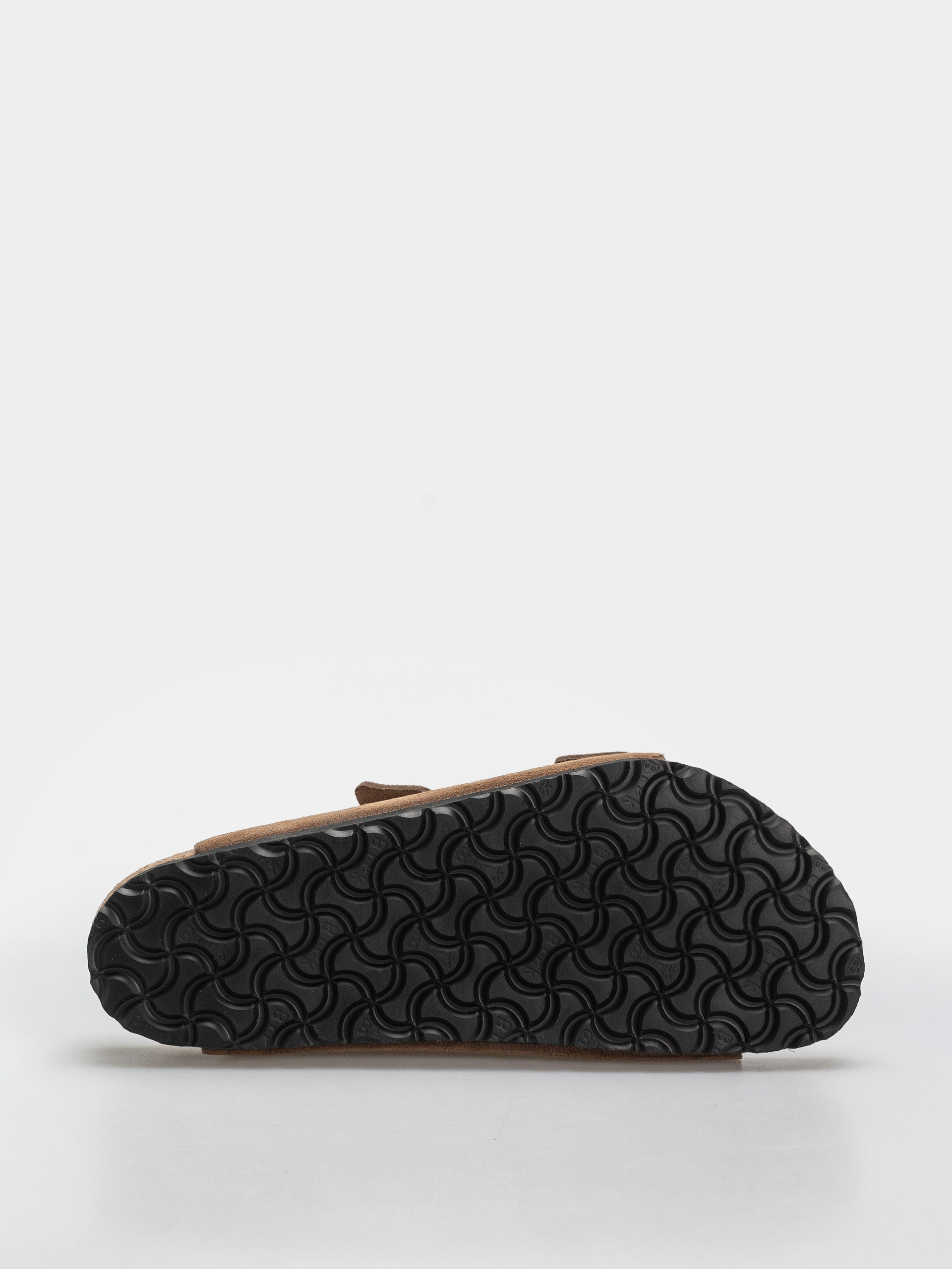 Šľapky Birkenstock Arizona Suede Leather Regular (dark tea)