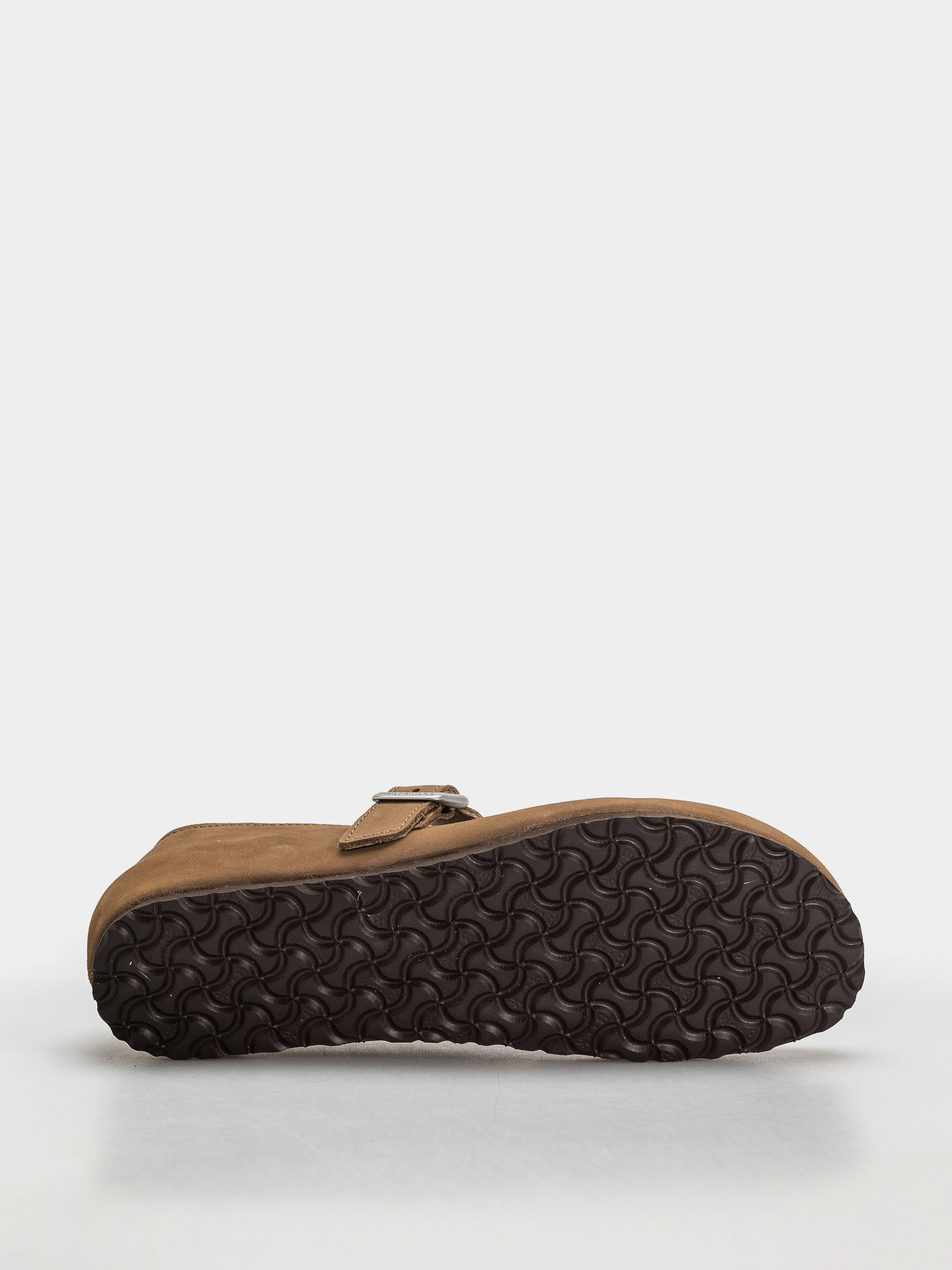 Šľapky Birkenstock Santa Clarita Nubuck Leather Narrow Wmn (dark tea)