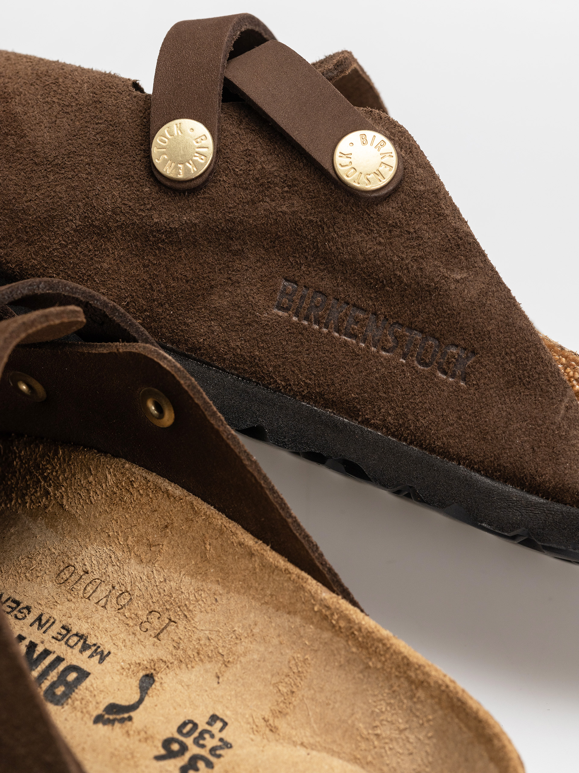 Šľapky Birkenstock Blair Suede Leather Narrow Wmn (carafe)