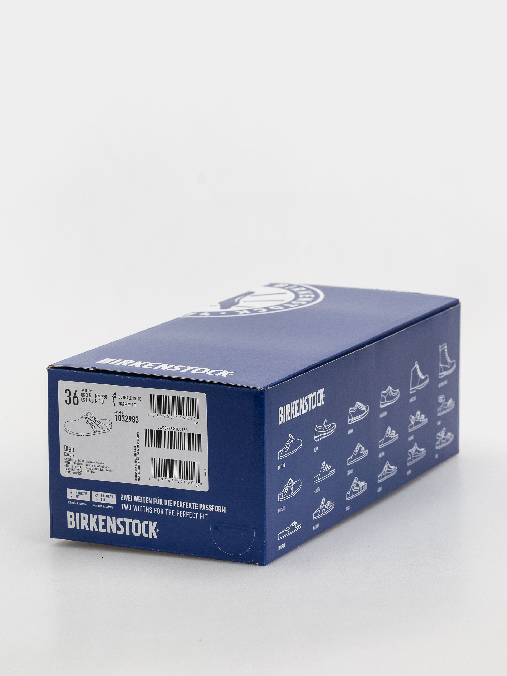 Šľapky Birkenstock Blair Suede Leather Narrow Wmn (carafe)