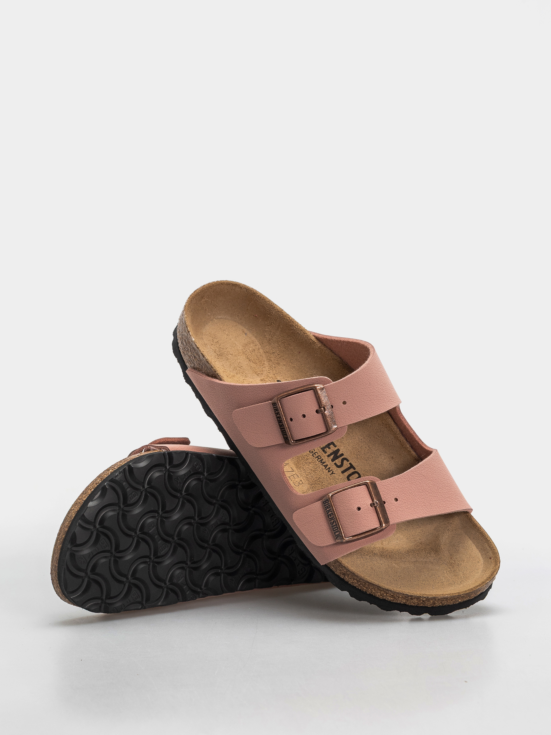 Šľapky Birkenstock Arizona Birkibuc Narrow (pink clay)