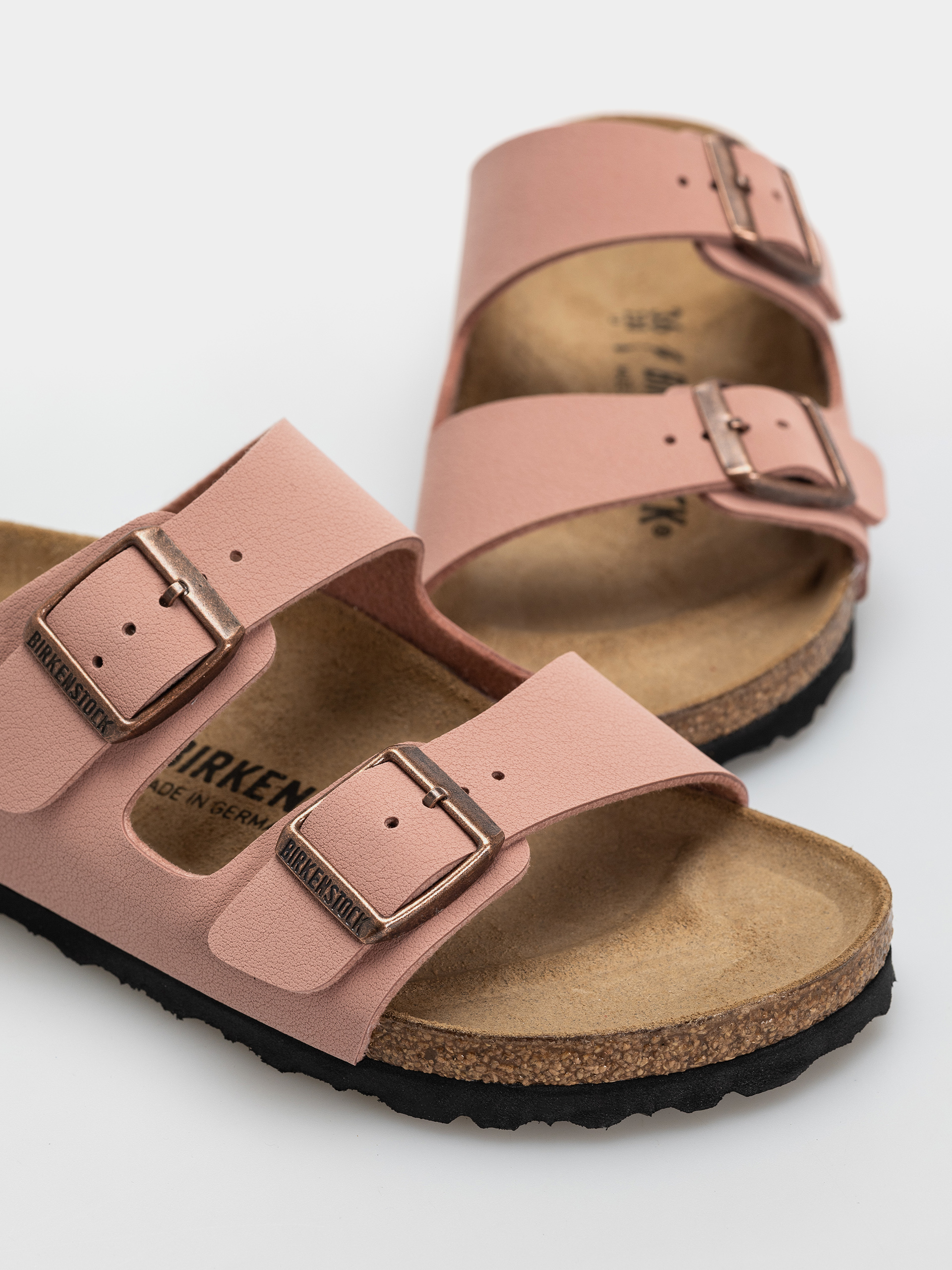 Šľapky Birkenstock Arizona Birkibuc Narrow (pink clay)