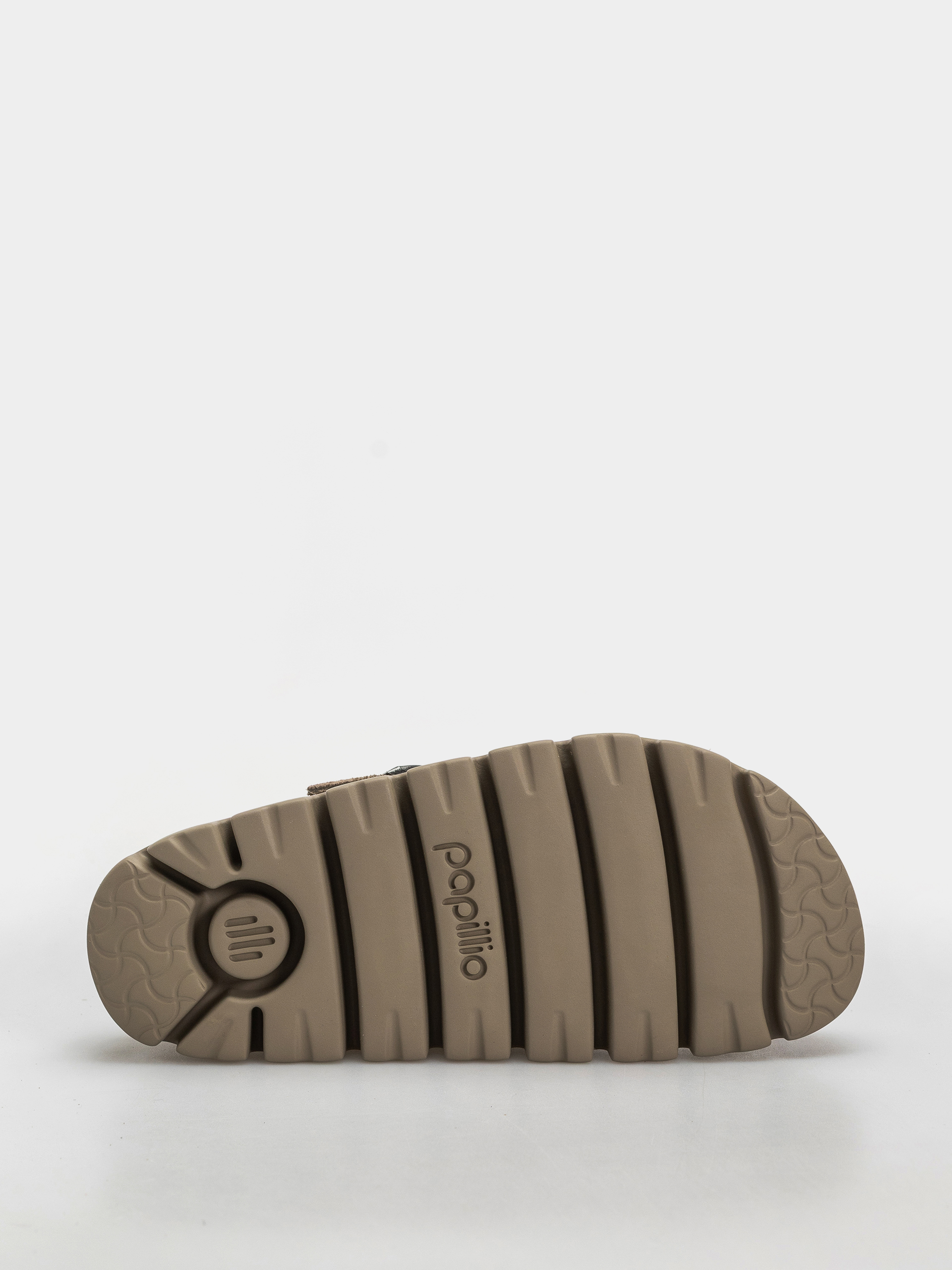 Šľapky Birkenstock Boston Chunky Suede Leather Narrow Wmn (taupe)