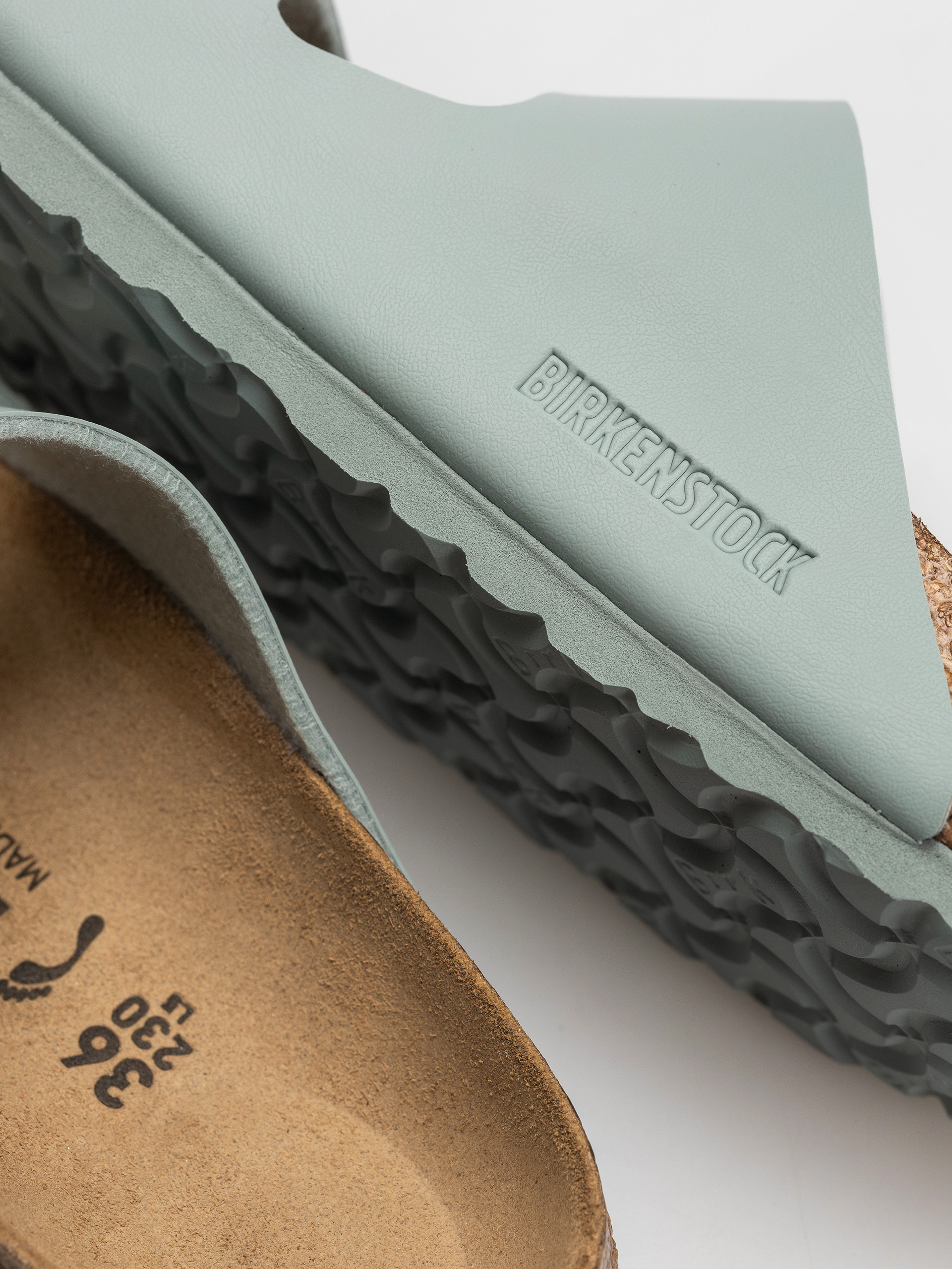 Šľapky Birkenstock Arizona Birko Flor Narrow (pure sage)
