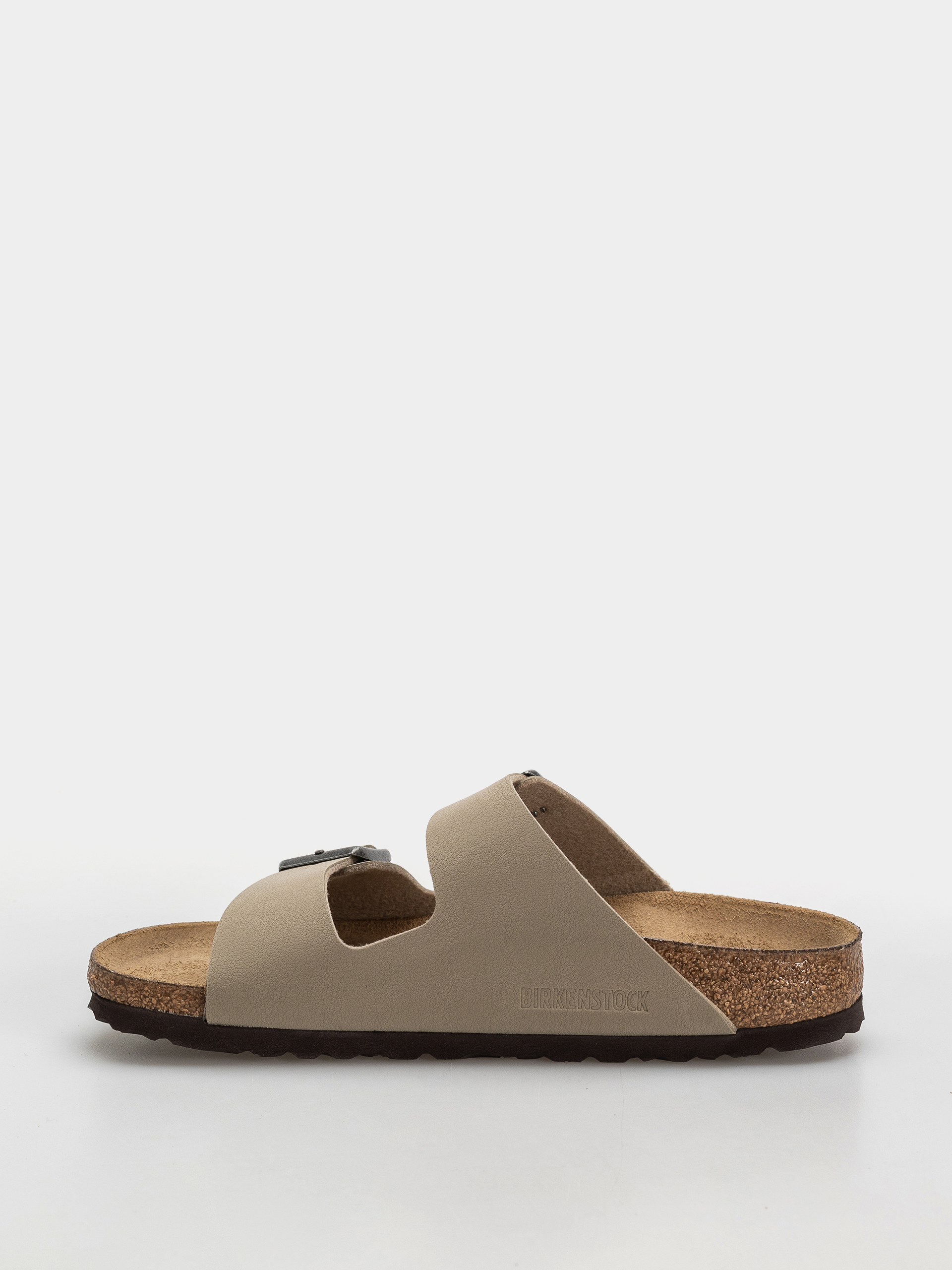 Šľapky Birkenstock Arizona Birko Flor Narrow (faded khaki/dark brown os)