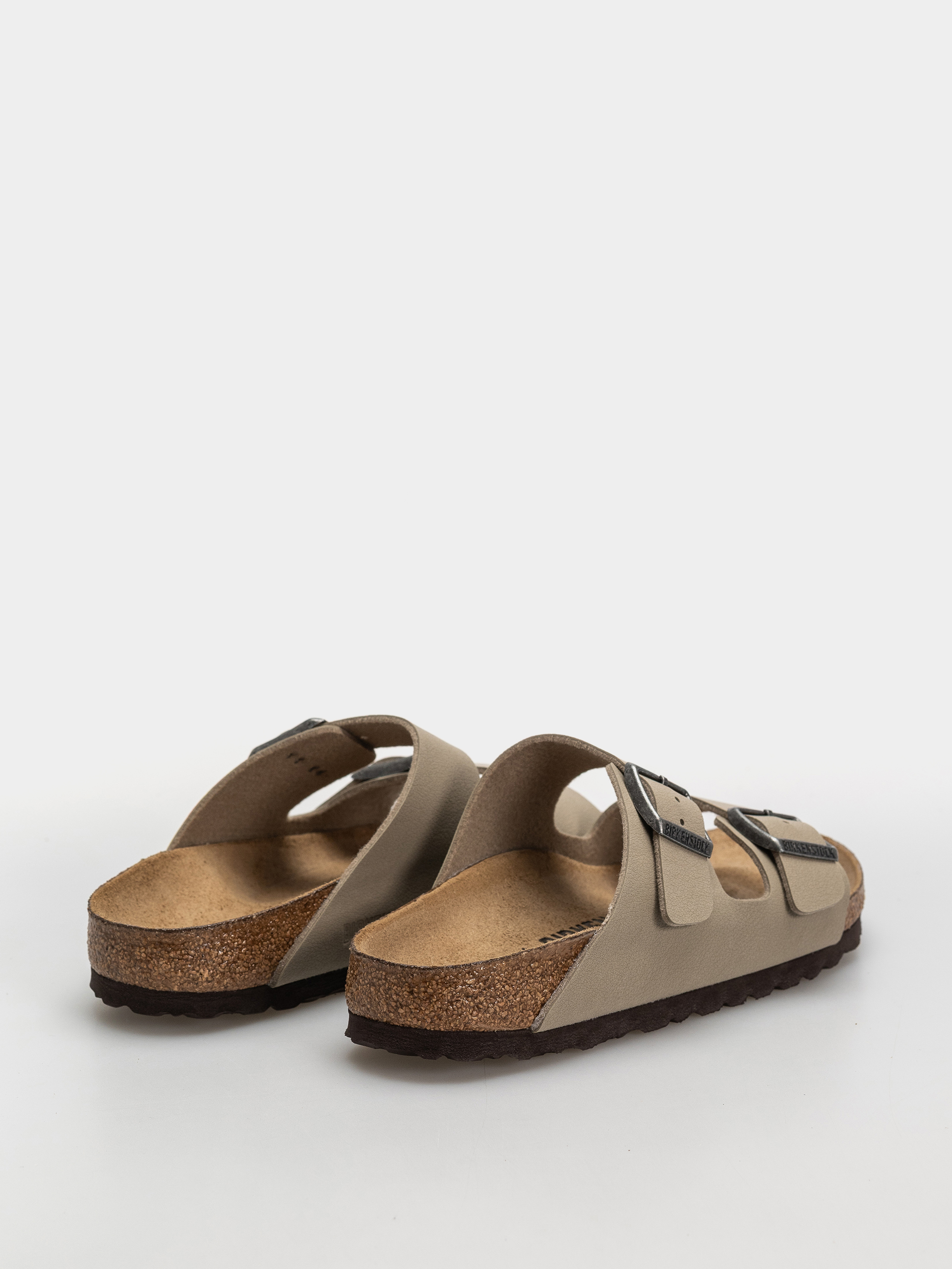 Šľapky Birkenstock Arizona Birko Flor Narrow (faded khaki/dark brown os)