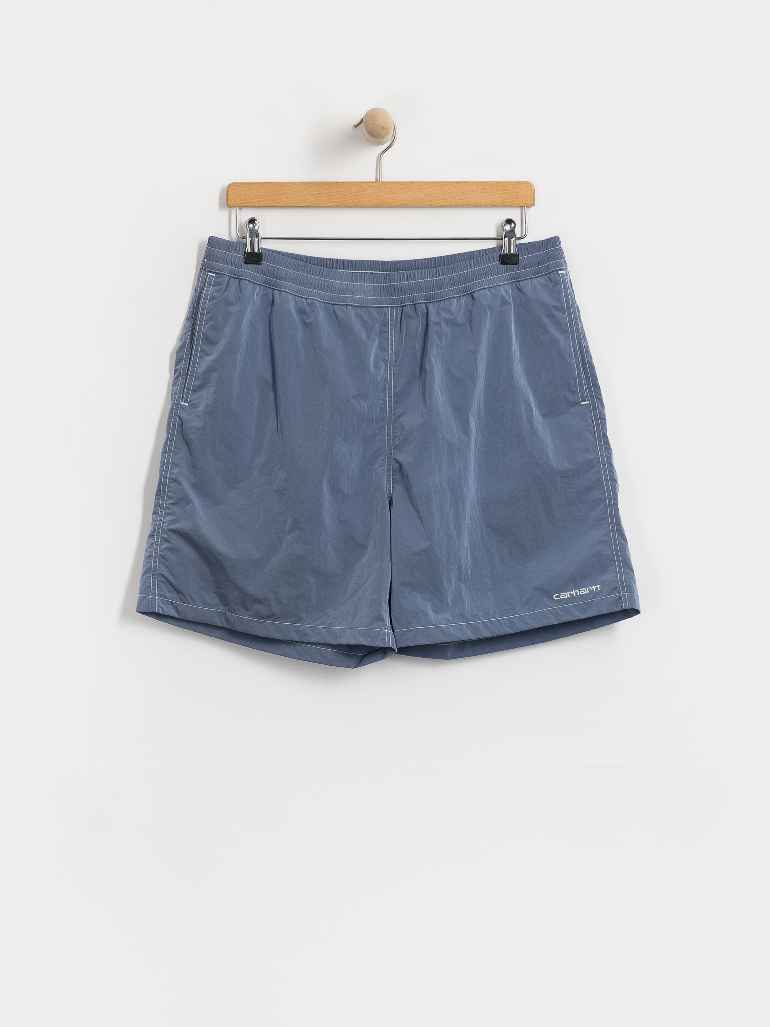Kraťasy Carhartt WIP Canby Swim (gentle blue/white)
