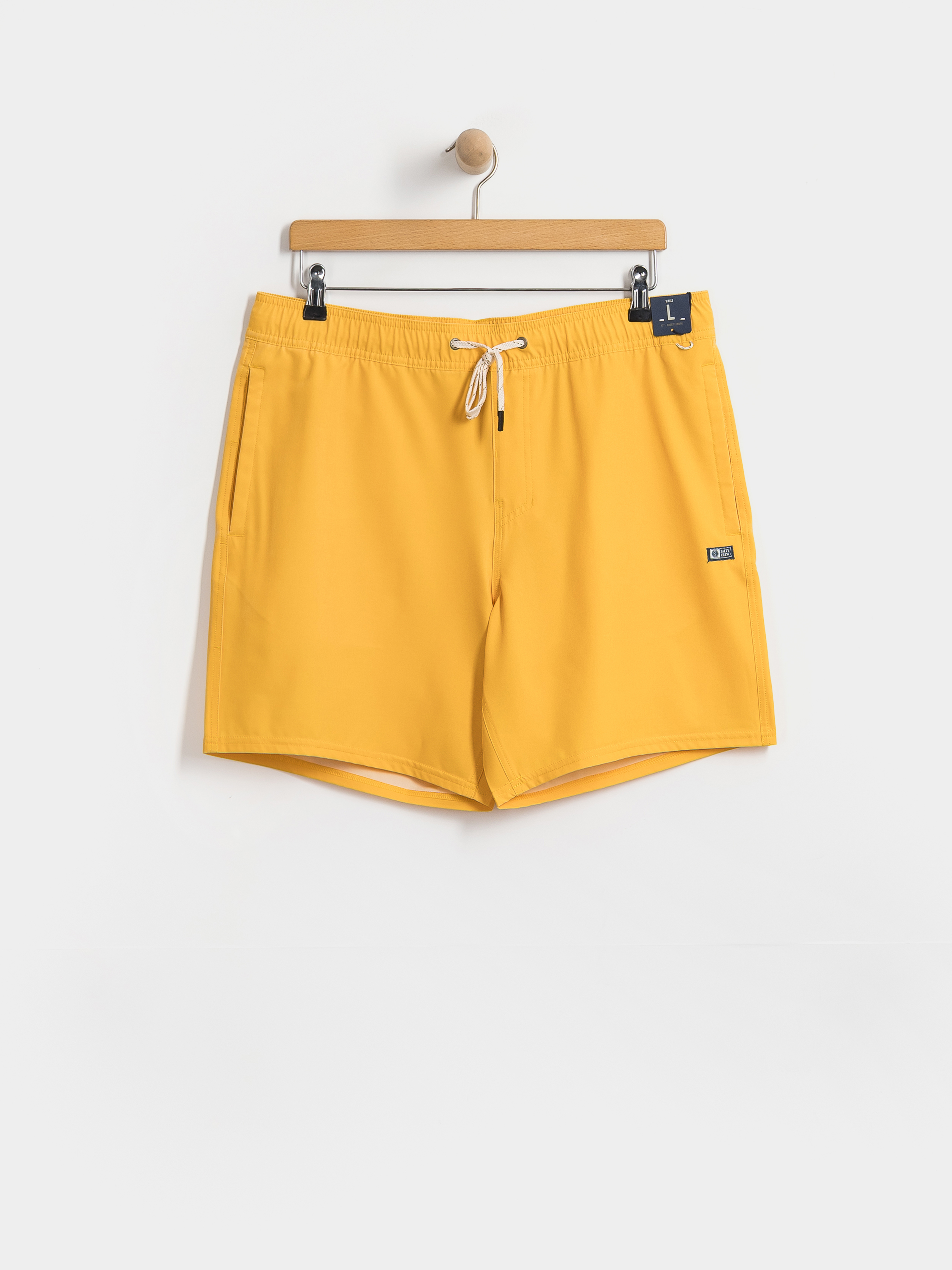 Plážové kraťasy Salty Crew Seadog Volley (mineral yellow)
