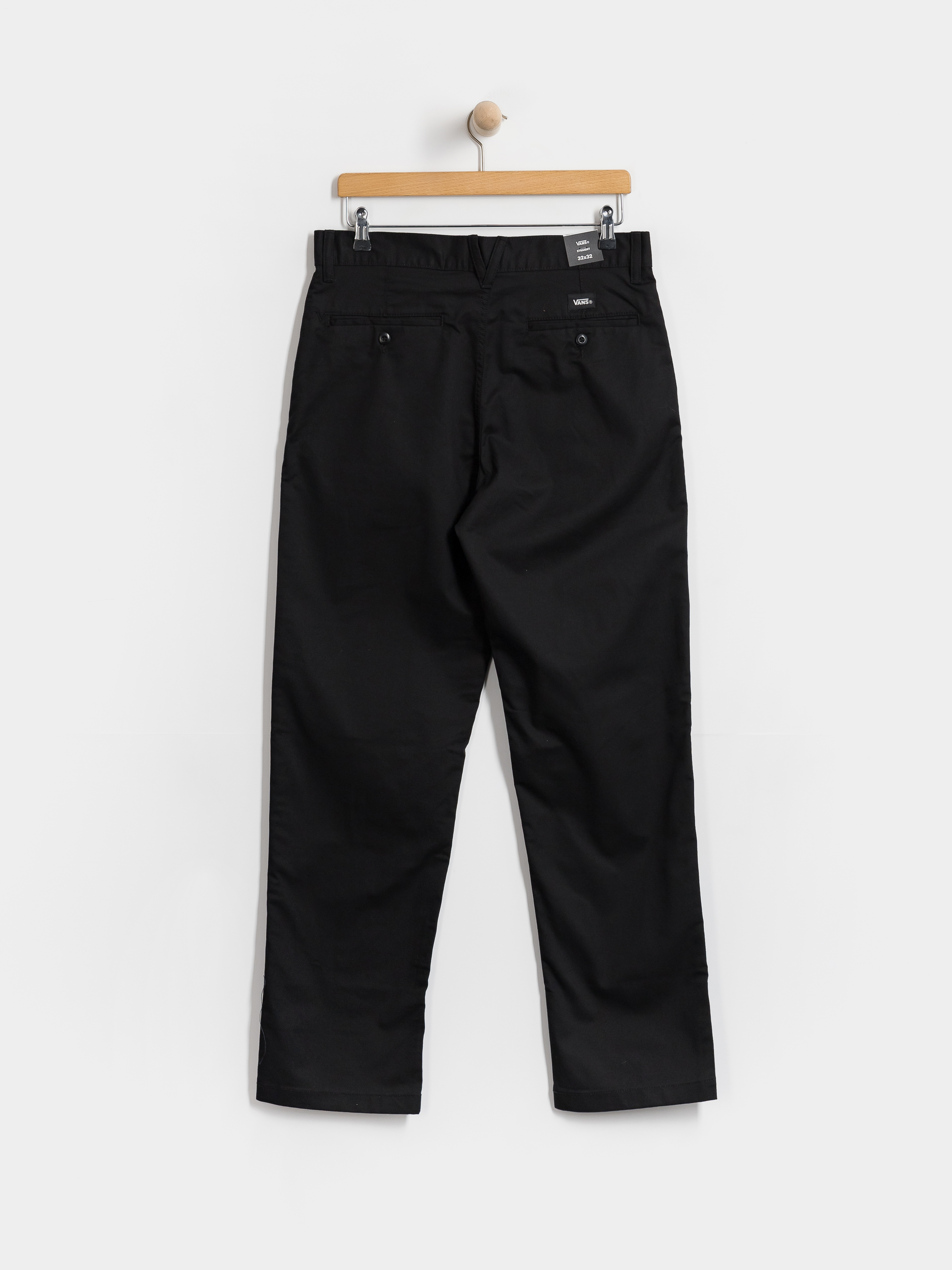 Nohavice Vans Authentic Chino Straight (black)