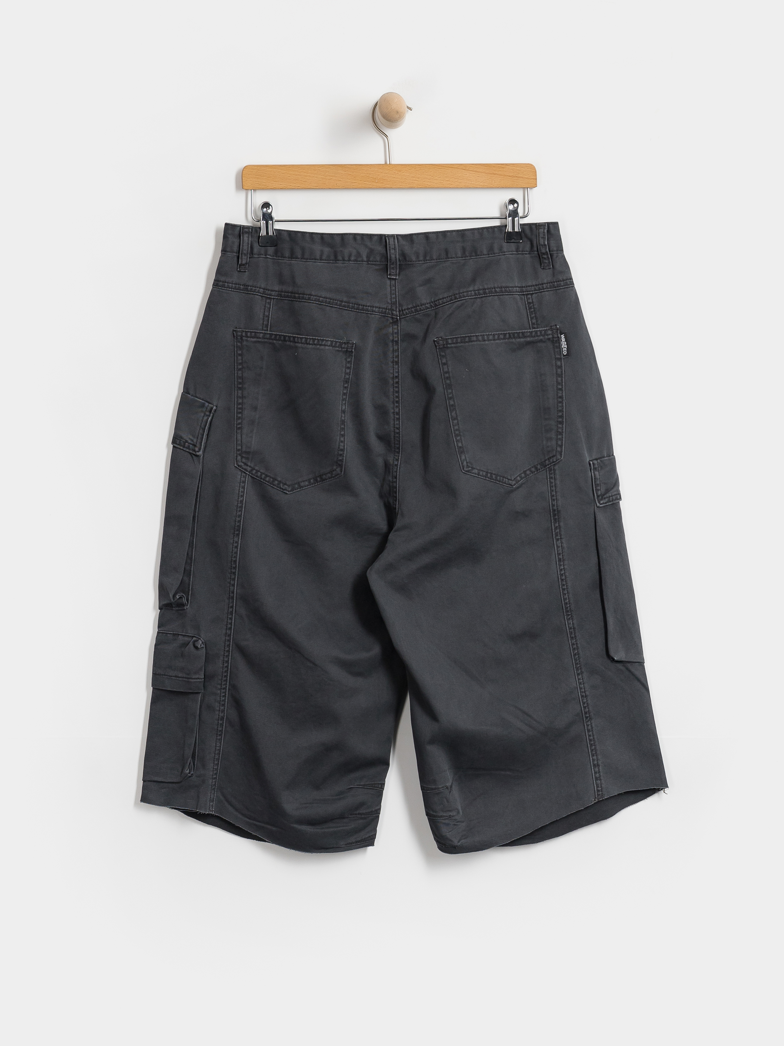 Kraťasy Wasted Paris Grant (faded black)