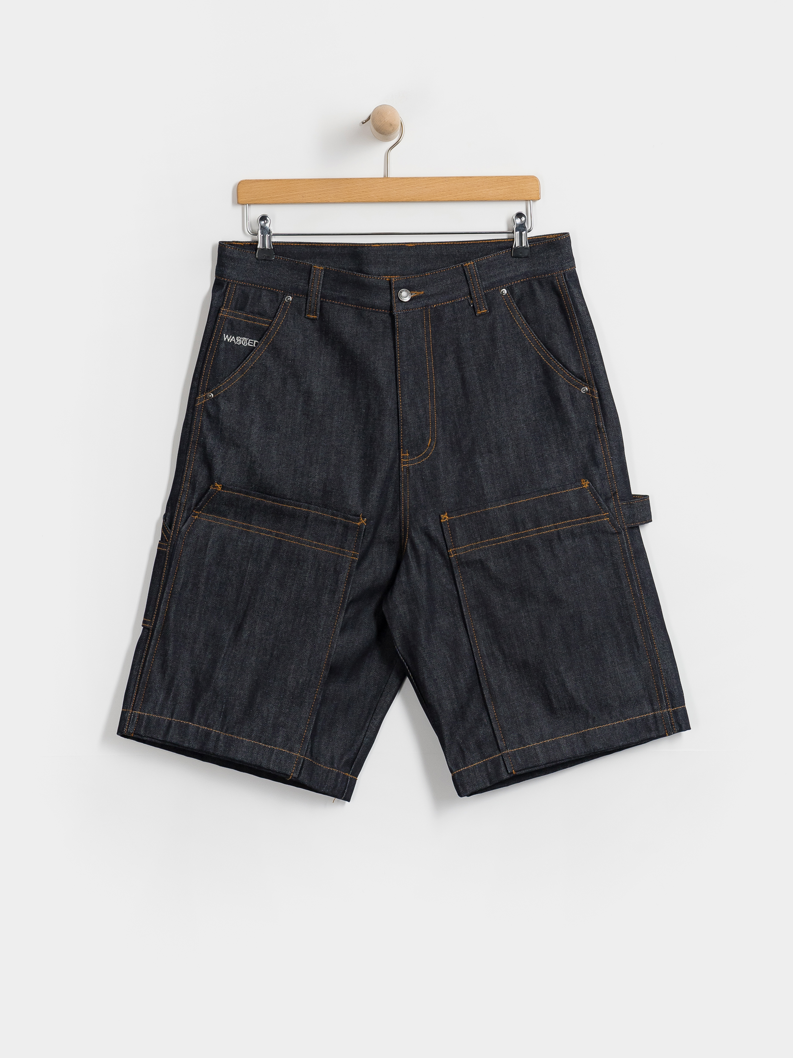 Kraťasy Wasted Paris Hammer Selvedge (selvedge blue)