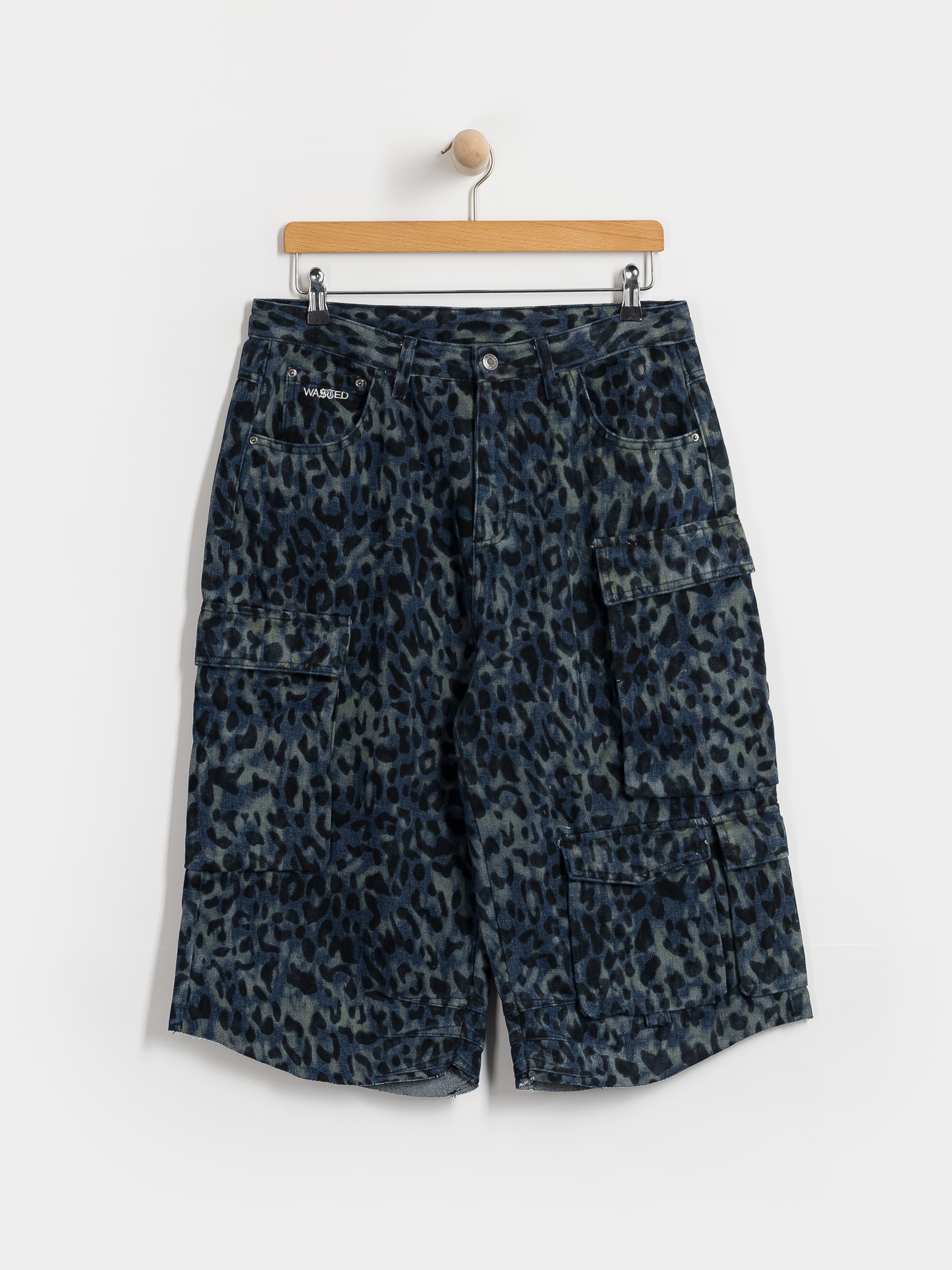 Kraťasy Wasted Paris Cheetah Grant (blue camo)