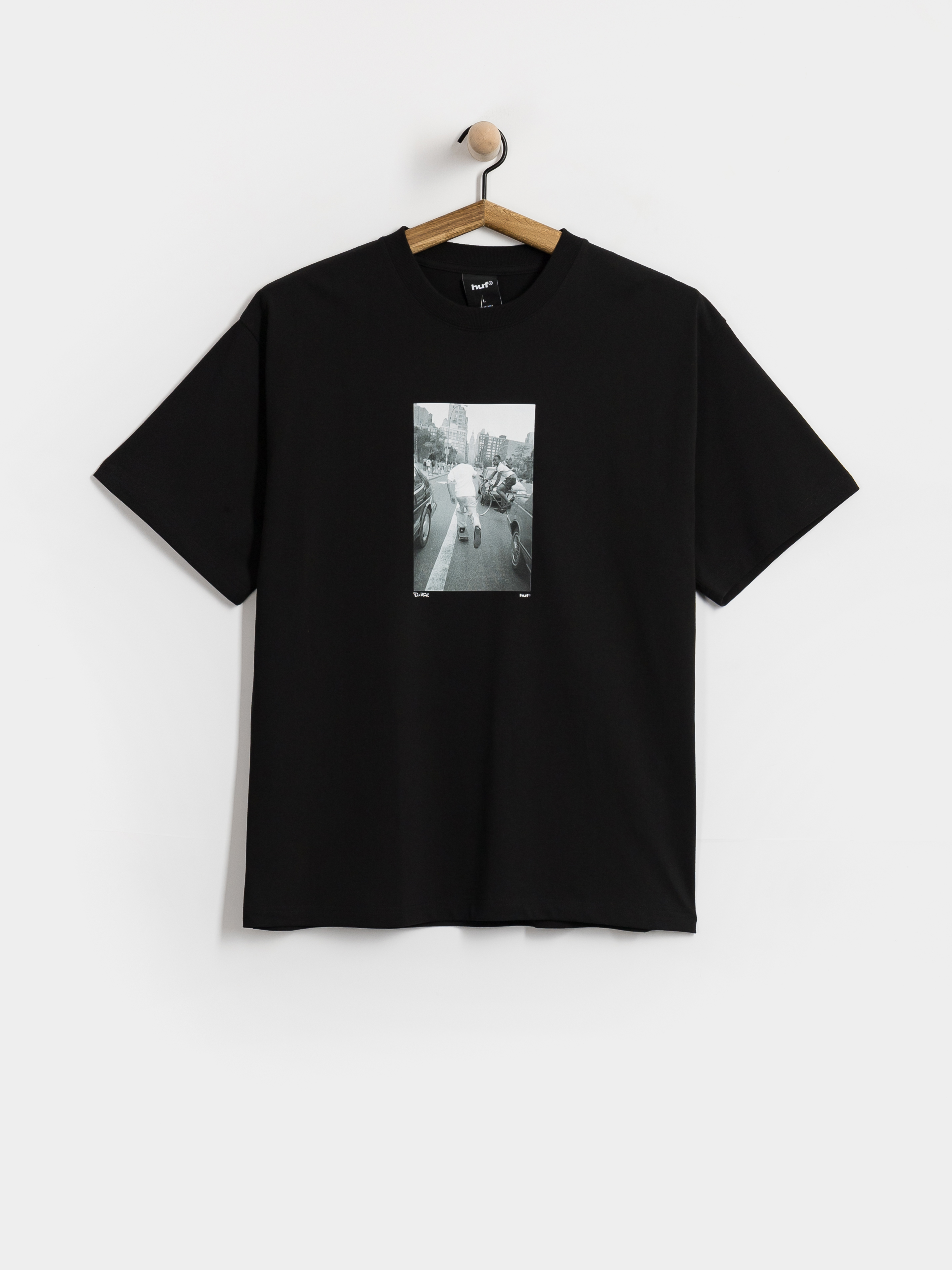 Tričko HUF Fight The Traffic (black)