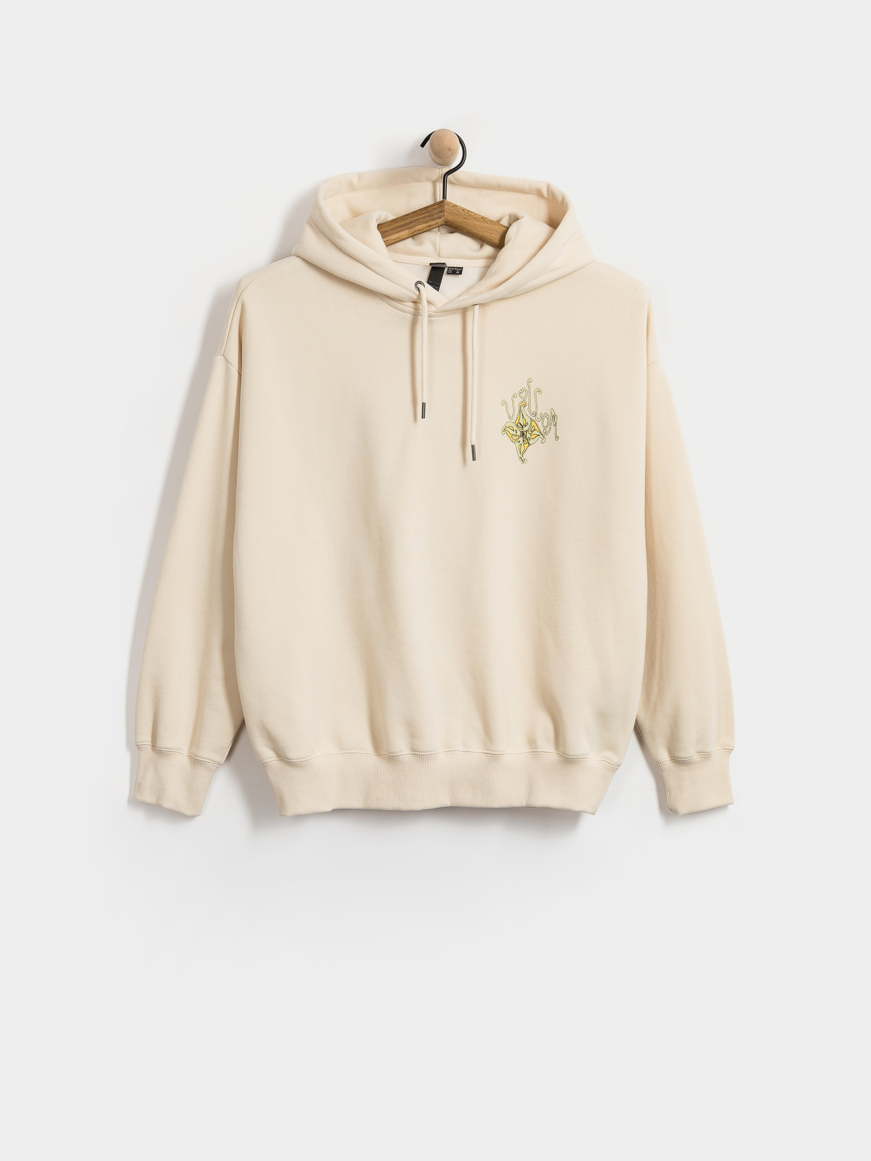 Mikina s kapucňou Volcom Moove On HD Wmn (vintage white)
