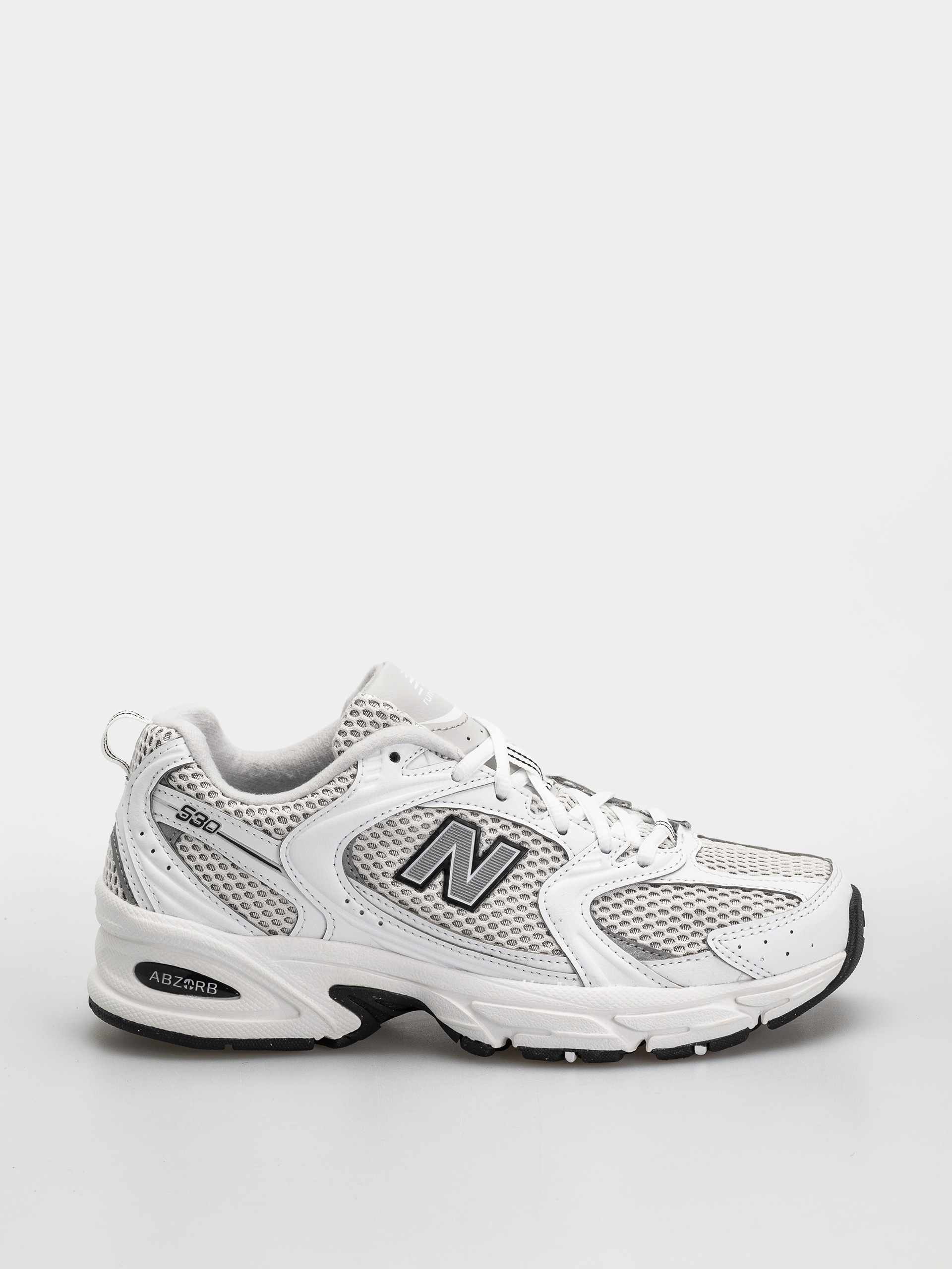 Topu00e1nky New Balance 530 (white/silver metallic/black)