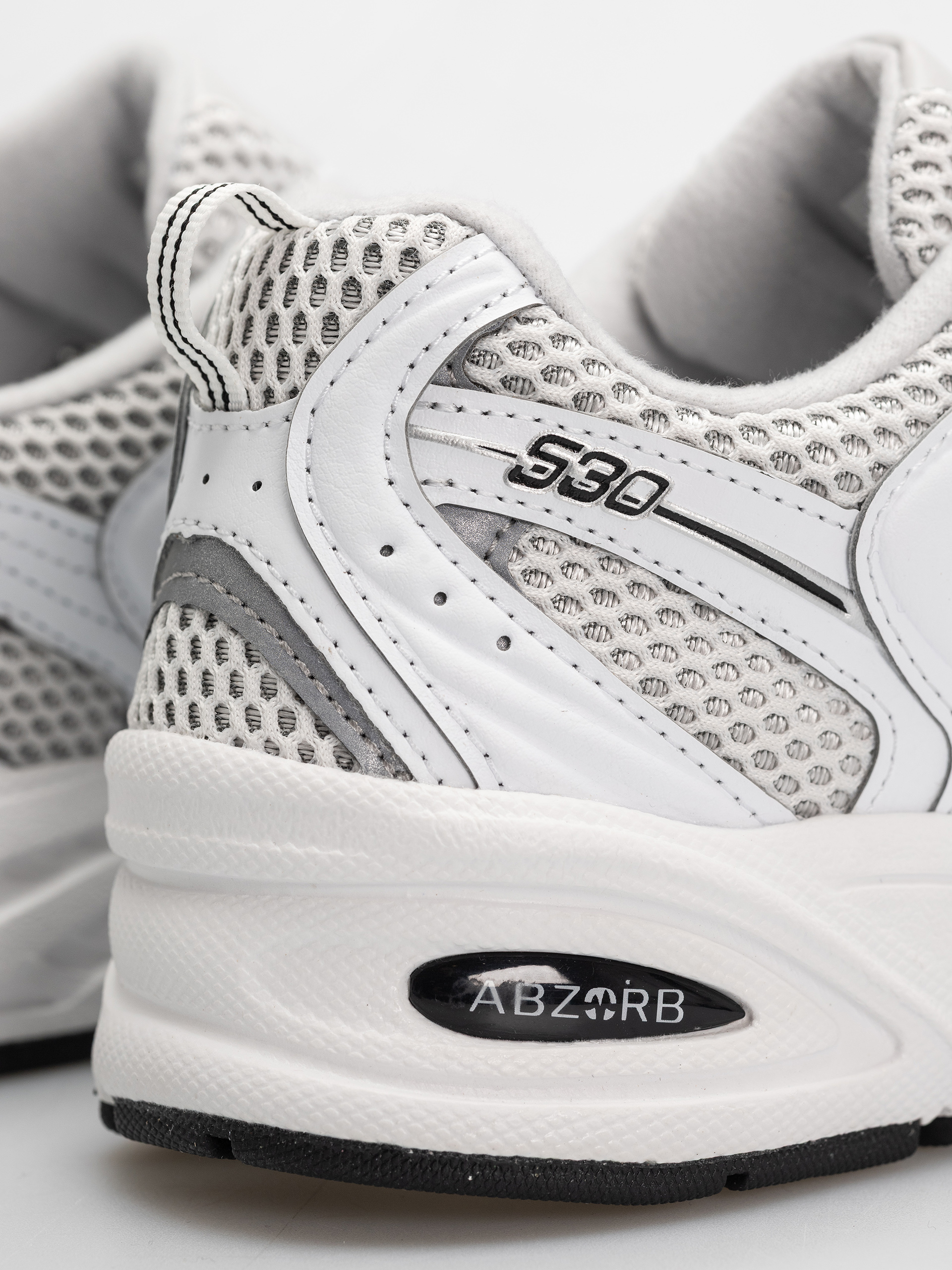 Topánky New Balance 530 (white/silver metallic/black)