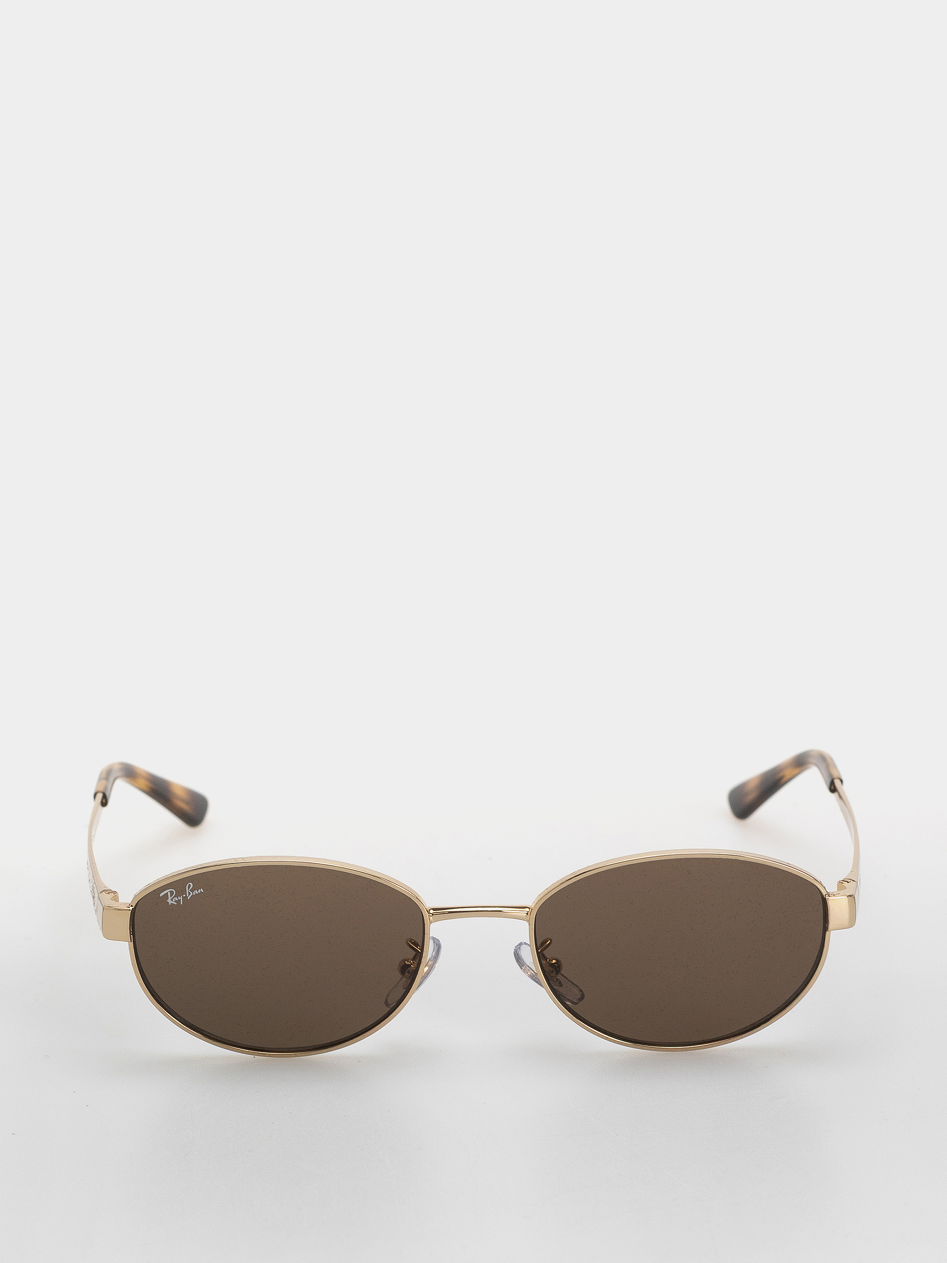 Slnečné okuliare Ray-Ban Rb3774D (polerowany złoto arista/ciemnobrązowy)
