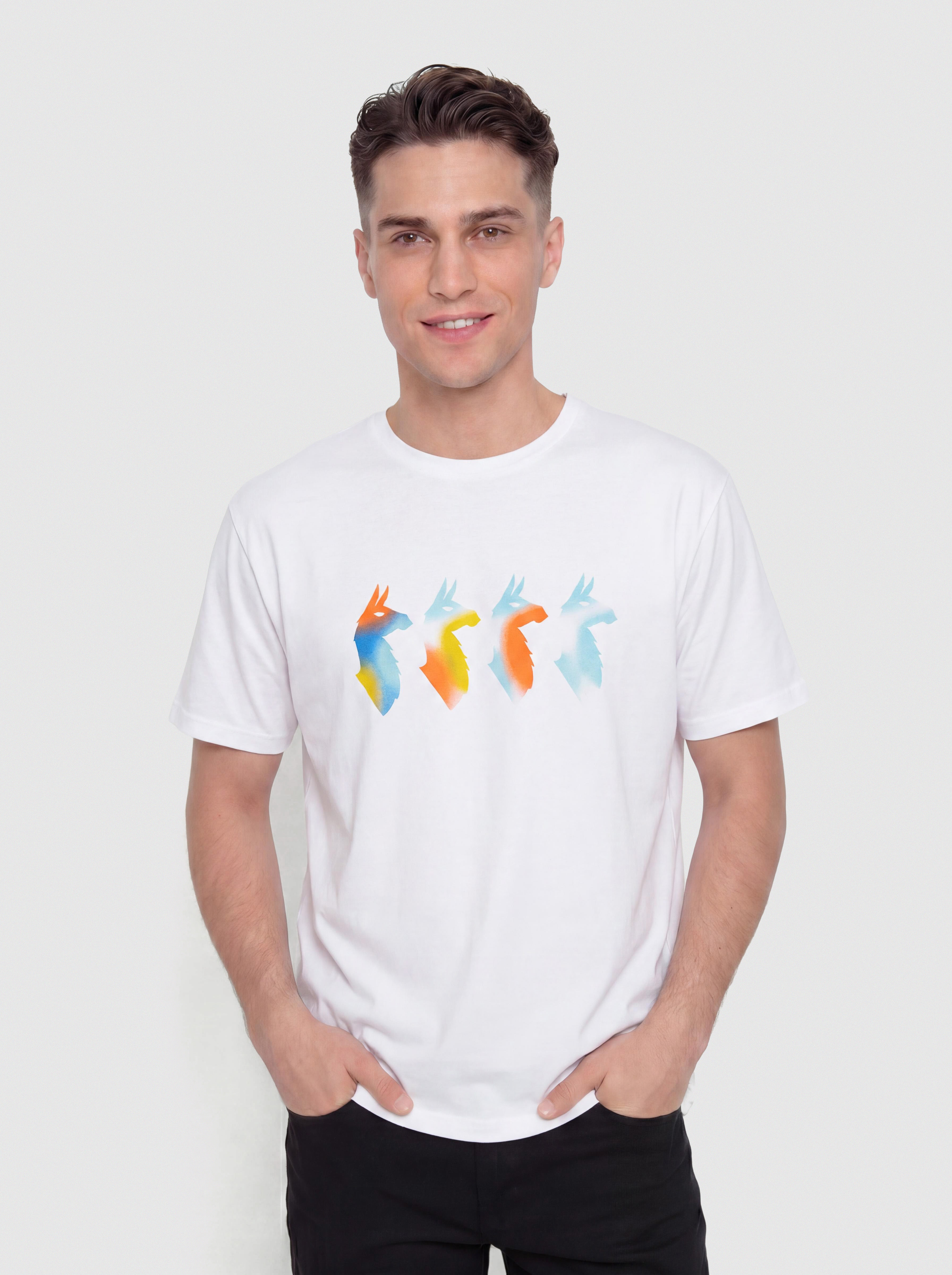 Tričko Cotopaxi Cuatro Bitmap (white)