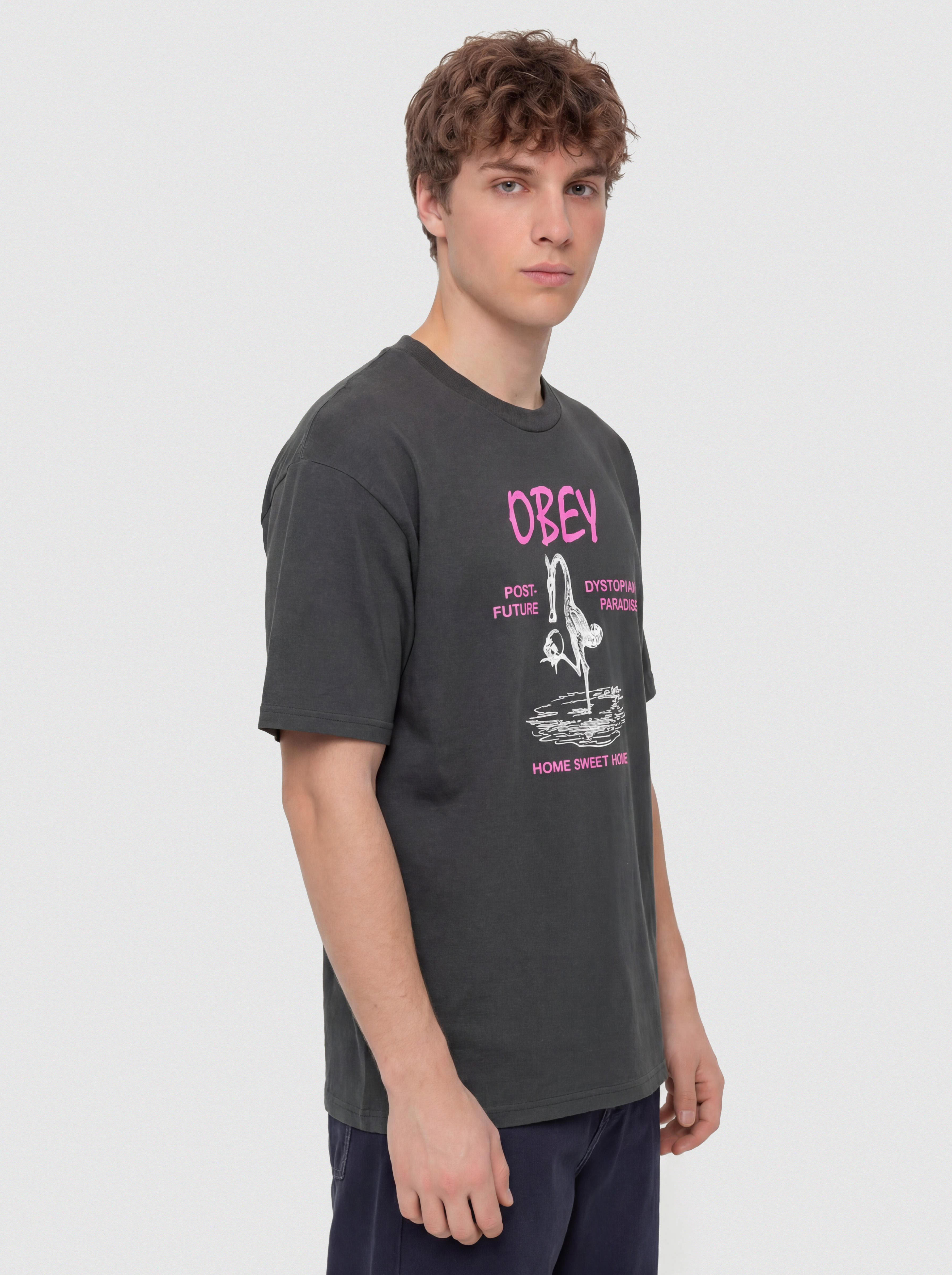 Triu010dko OBEY Post Future (vintage black)