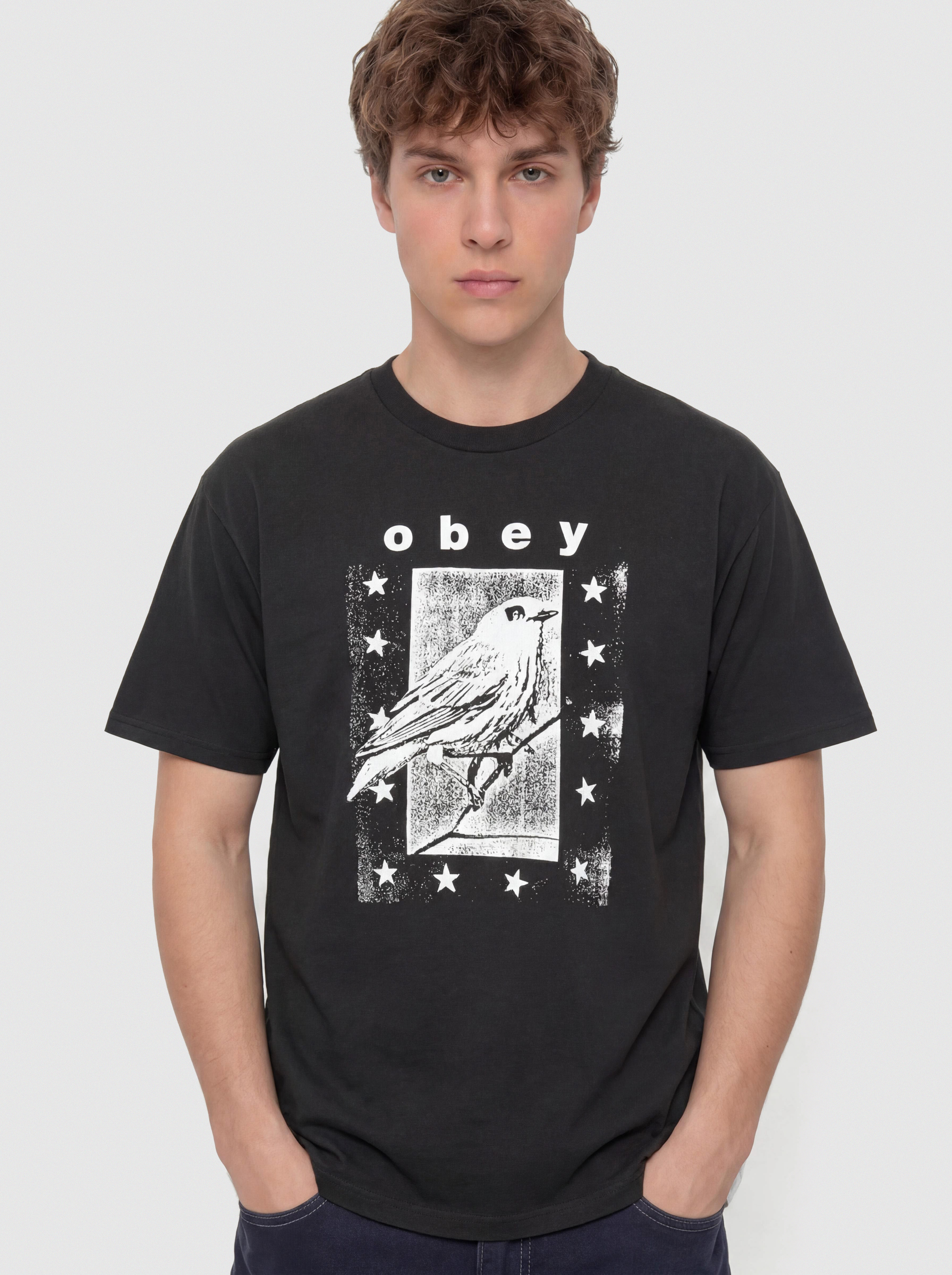 Triu010dko OBEY Fly Away (vintage black)
