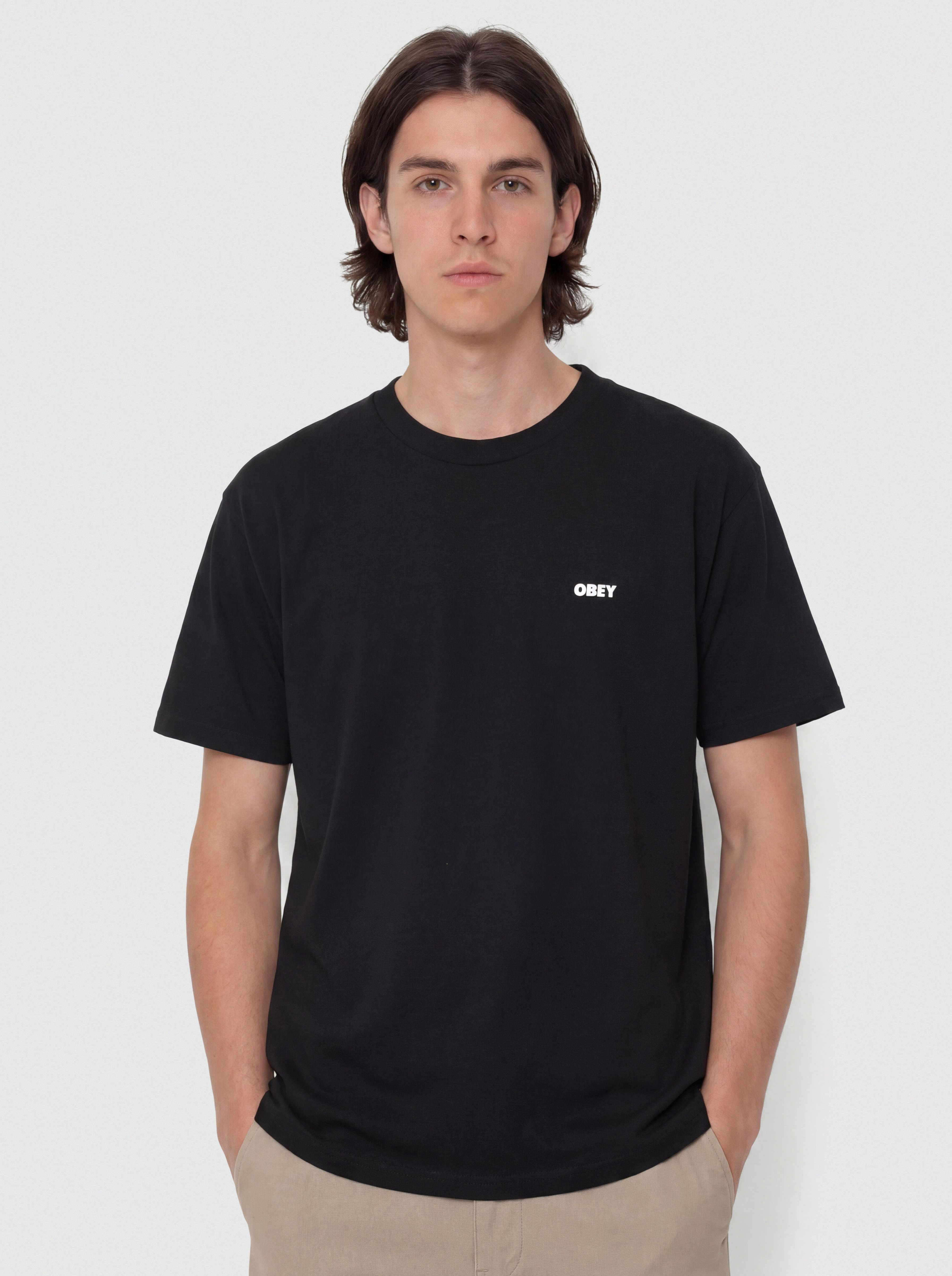 Tričko OBEY Chalky Icon (black)
