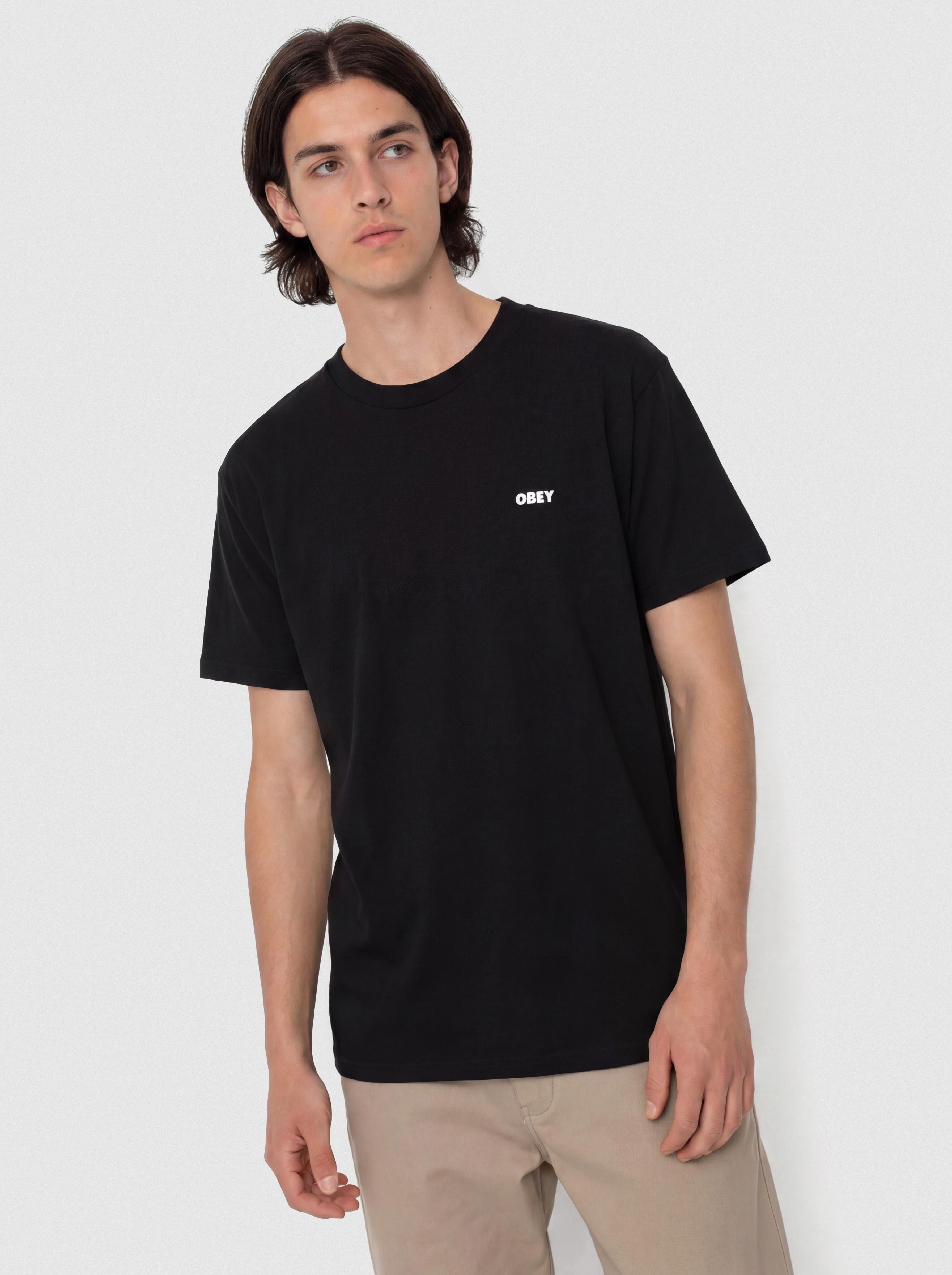 Tričko OBEY Chalky Icon (black)