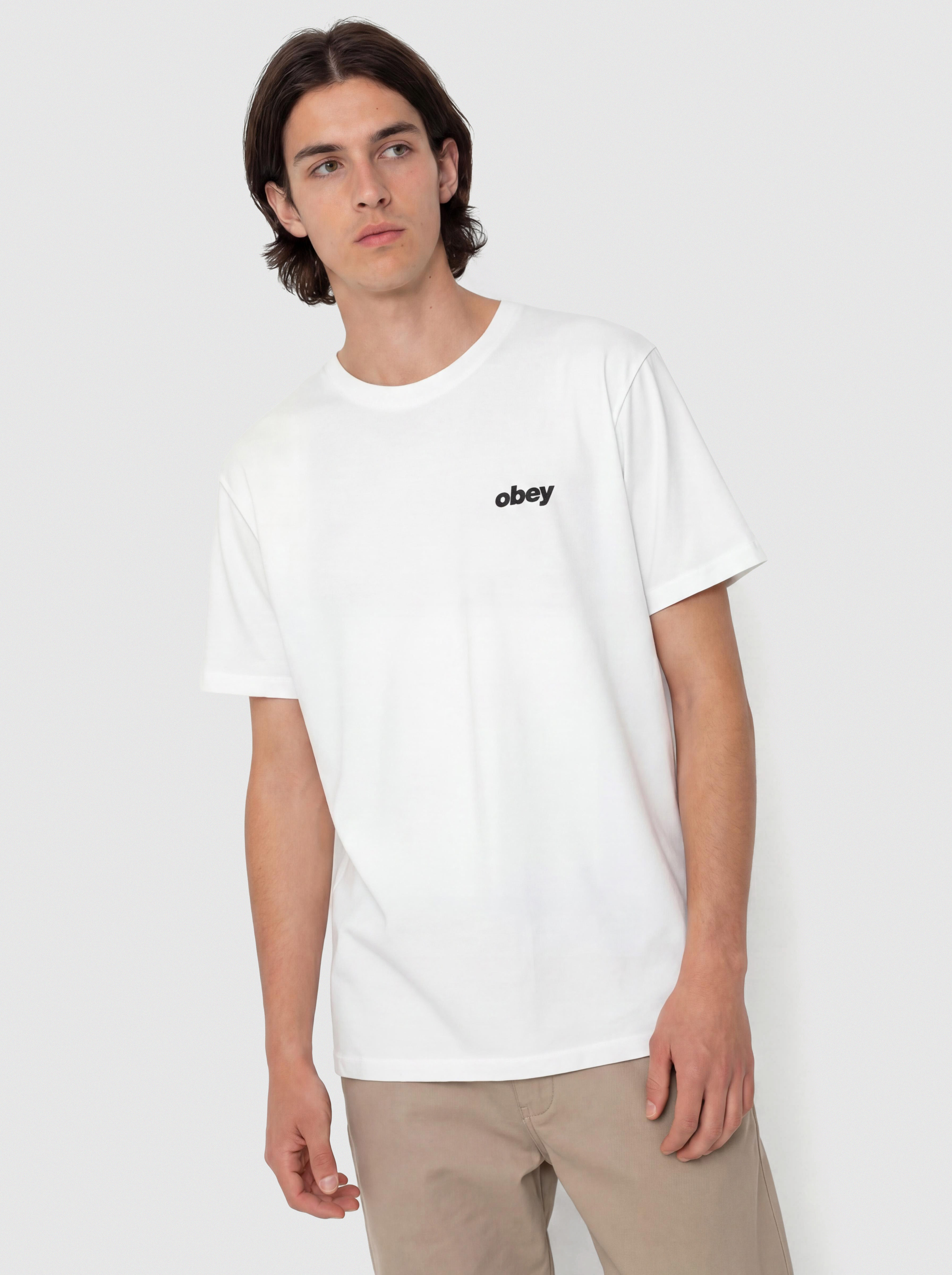 Tričko OBEY Dice (white)