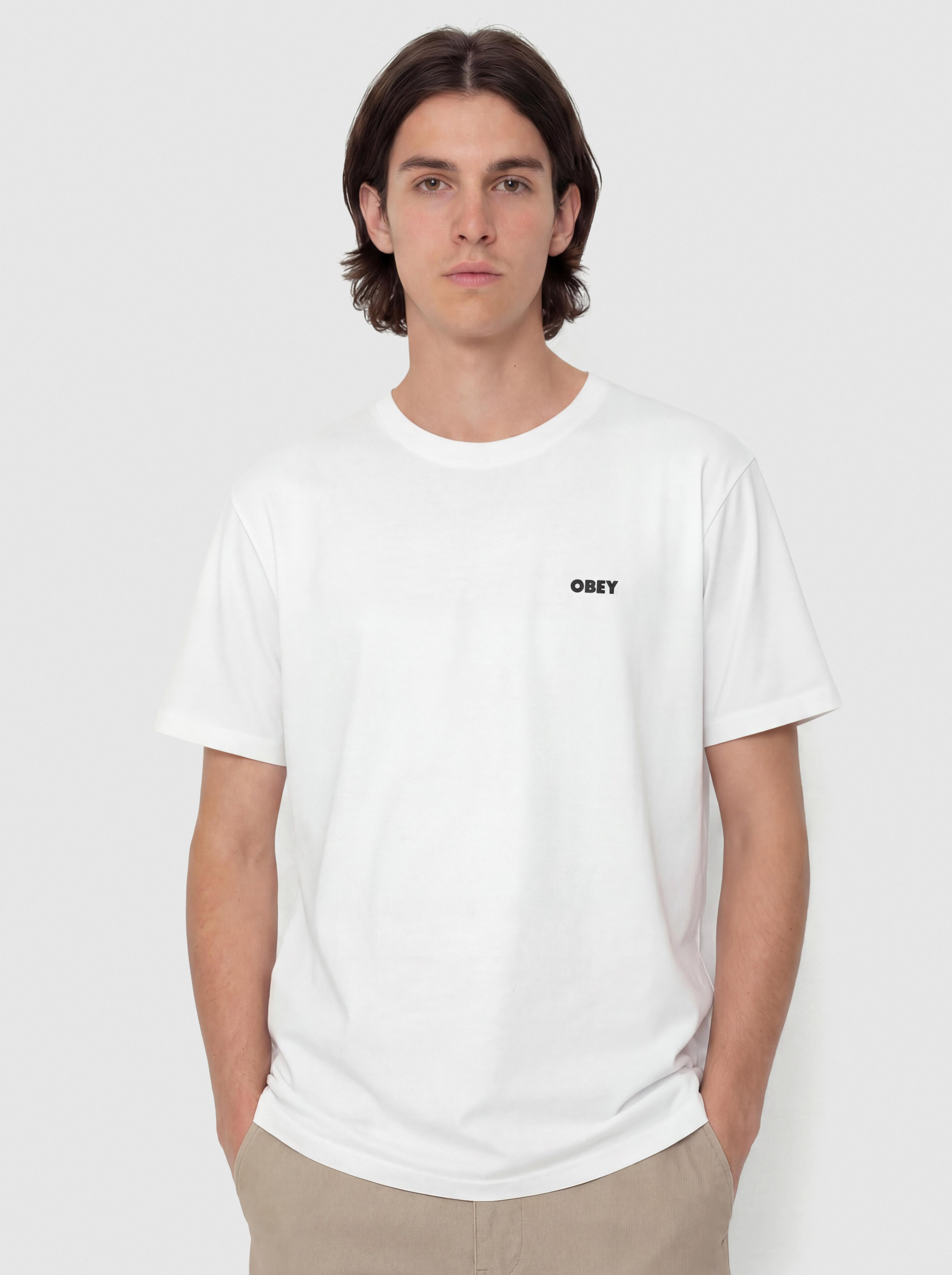 Tričko OBEY I Will Obey (white)