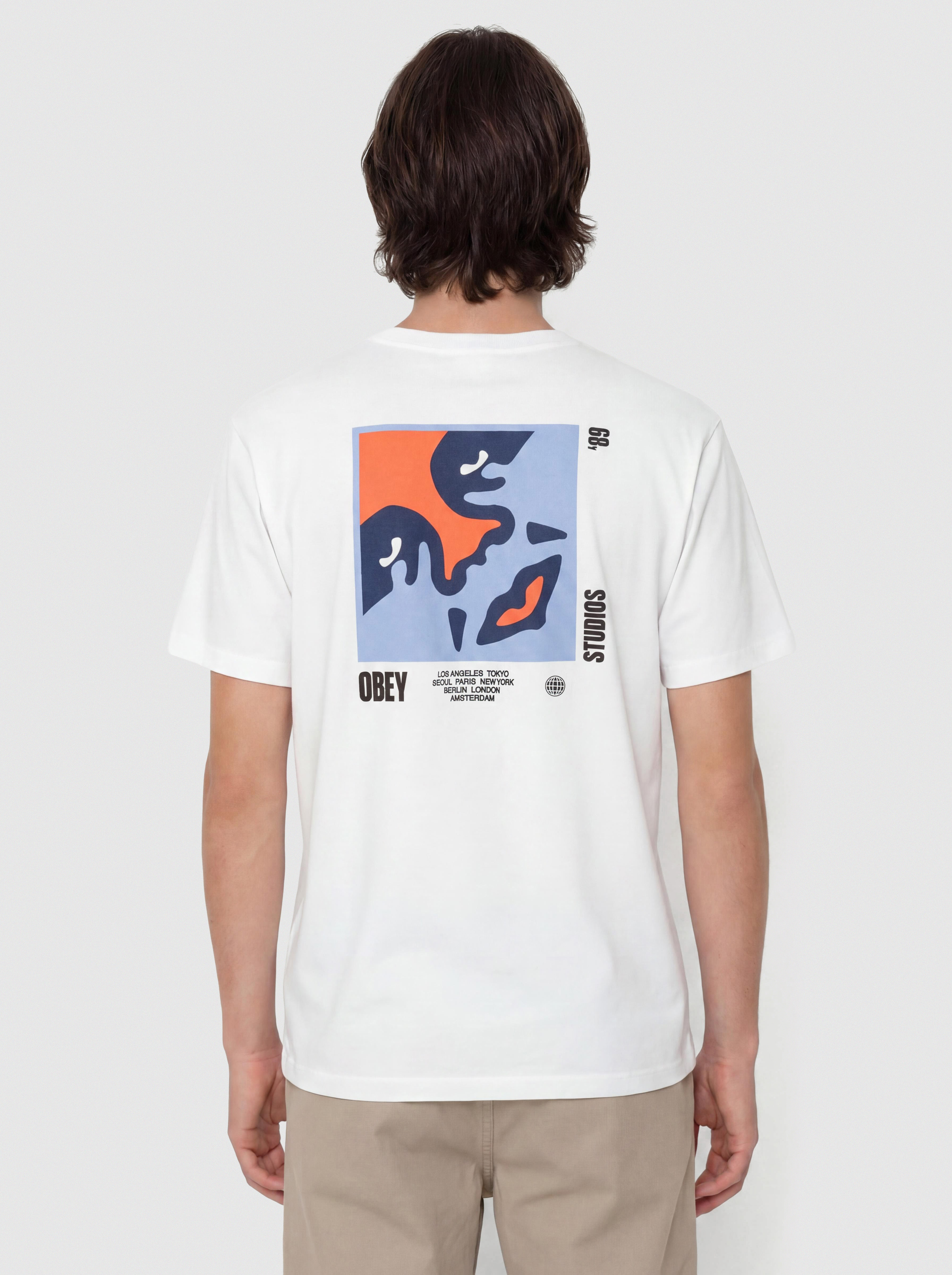 Tričko OBEY Icon 89 (white)