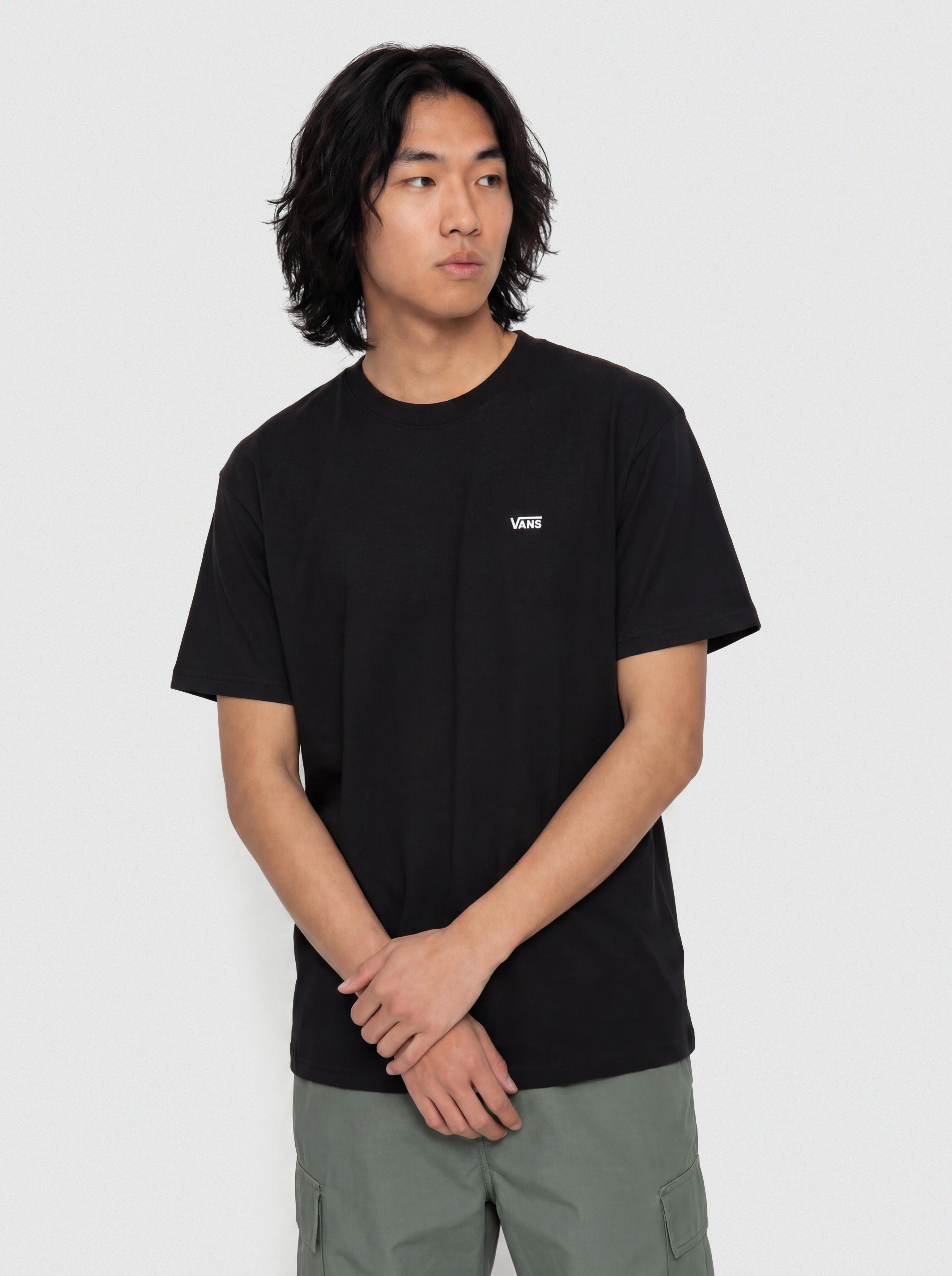 Tričko Vans Left Chest II Loose (black)