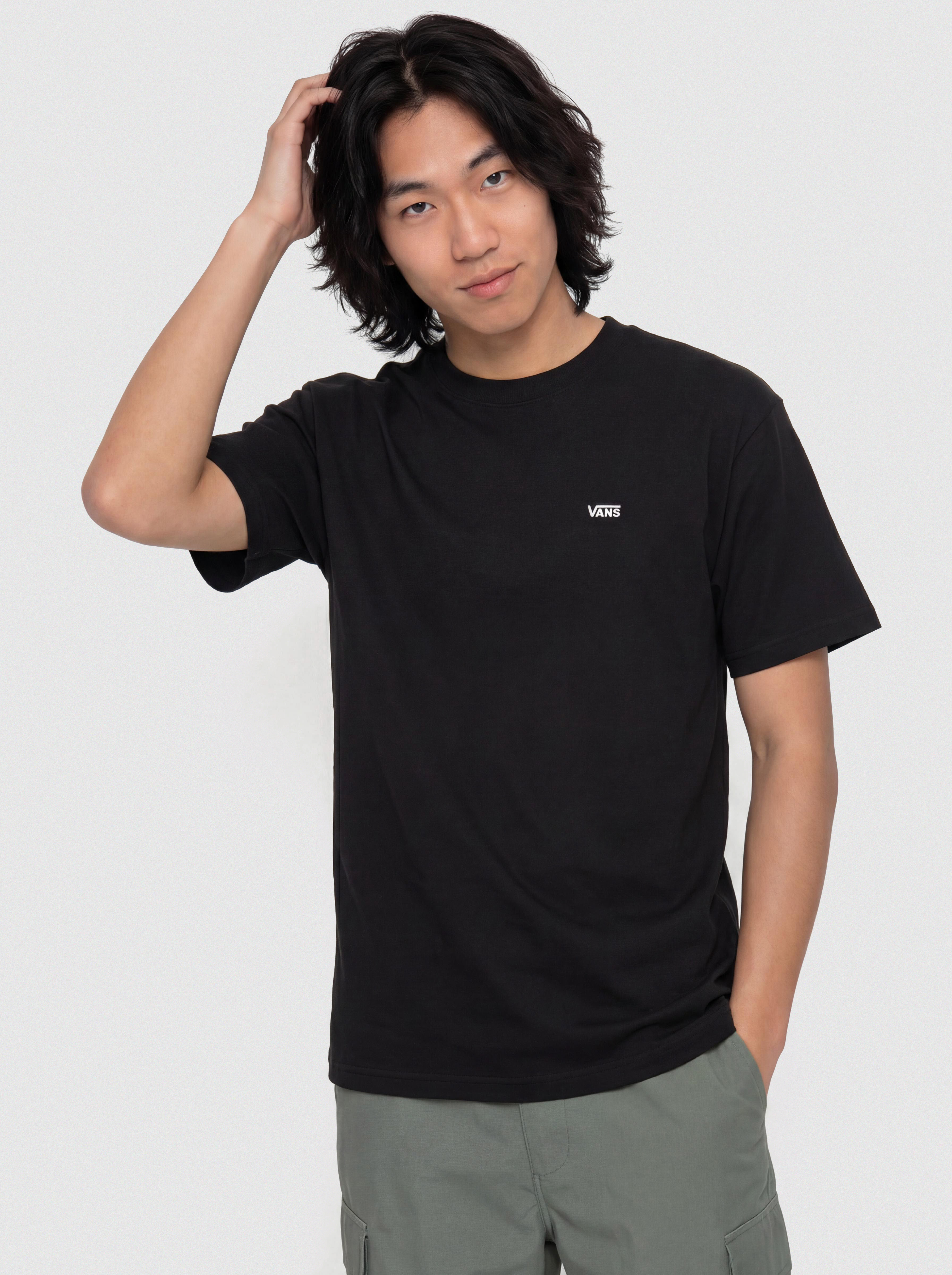 Tričko Vans Left Chest II Loose (black)