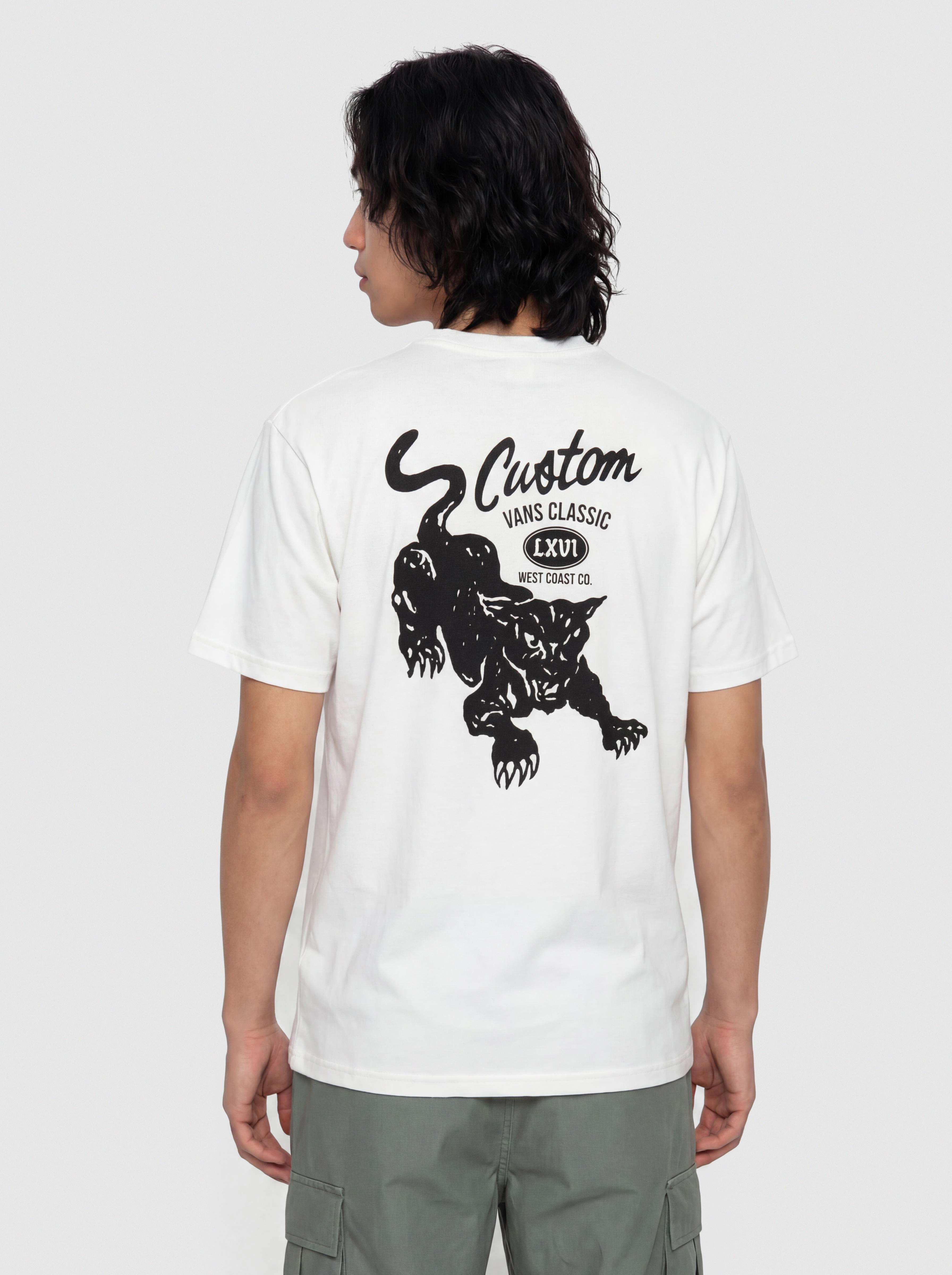 Triu010dko Vans Custom Cat (white)