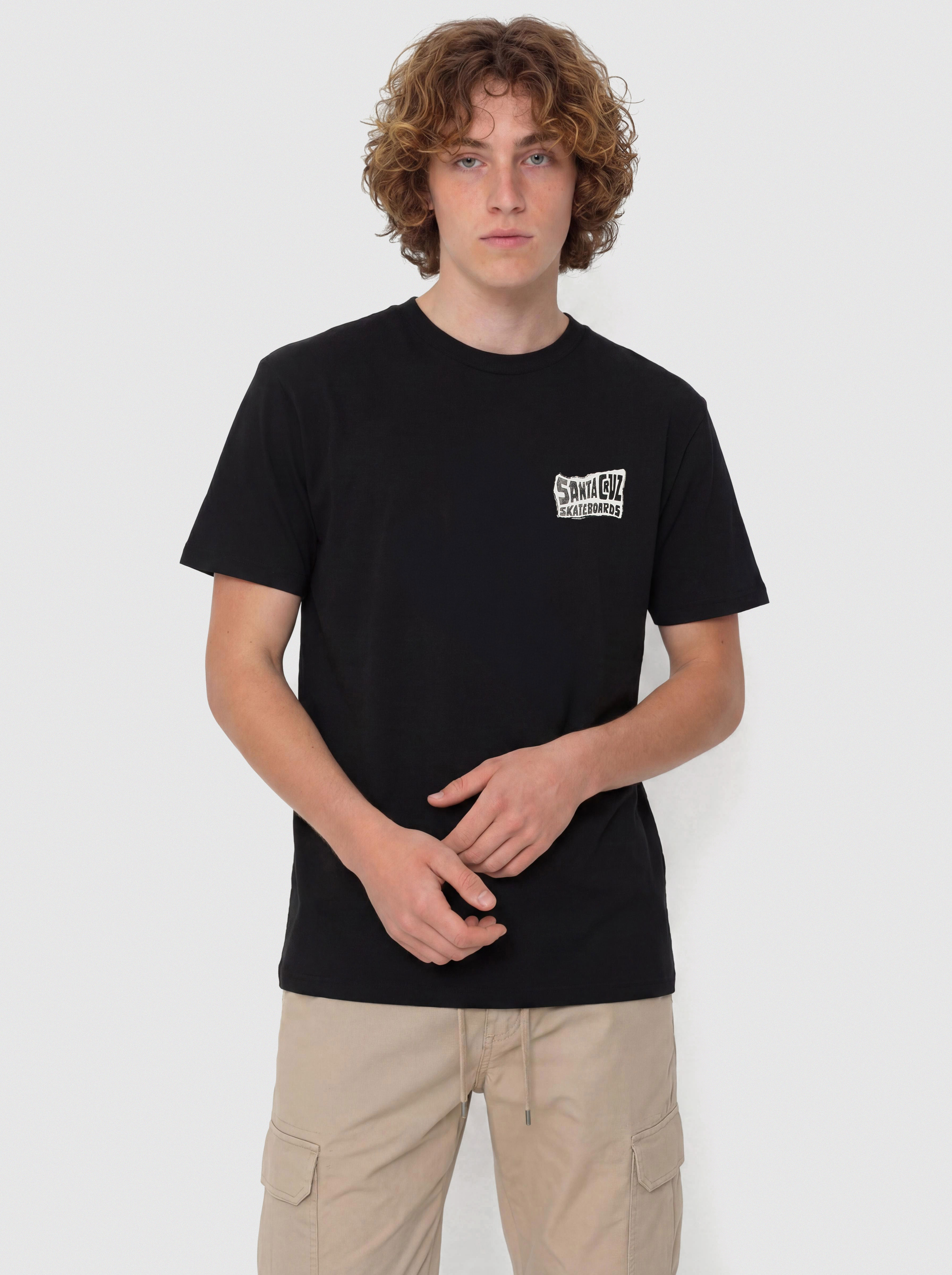 Tričko Santa Cruz Collage Hand (black)