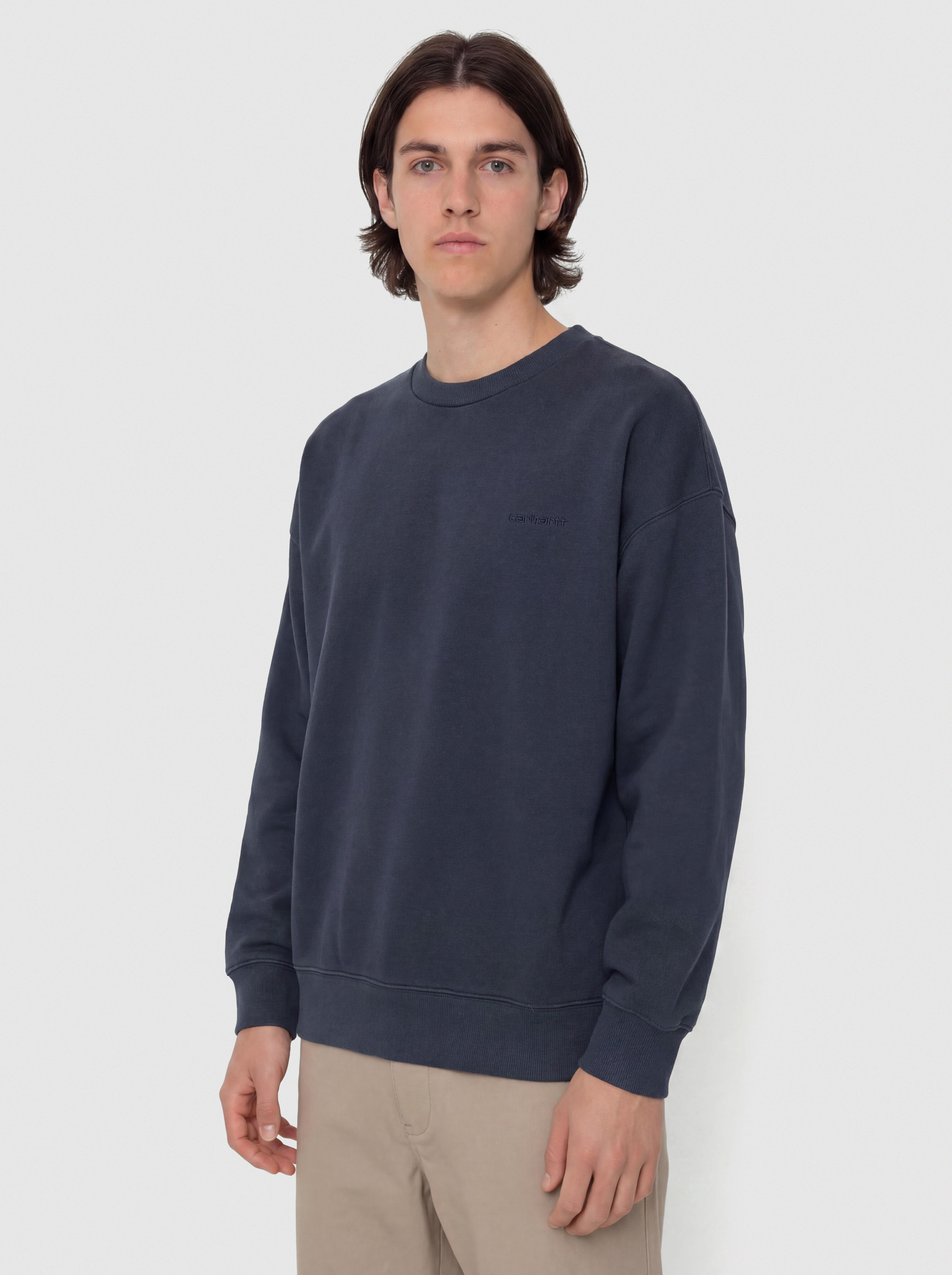 Mikina Carhartt WIP Benton (carbon)
