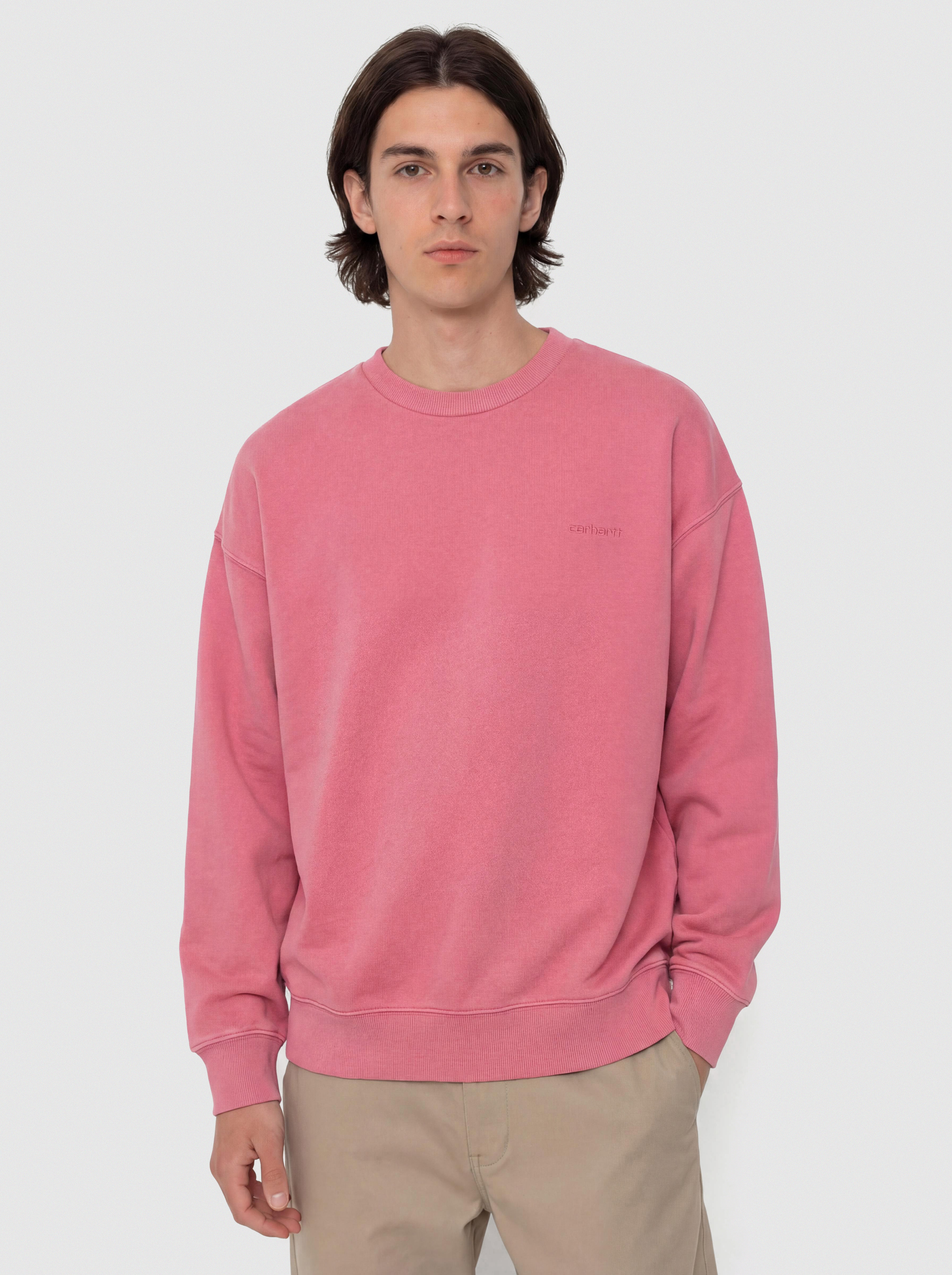 Mikina Carhartt WIP Benton (primrose)