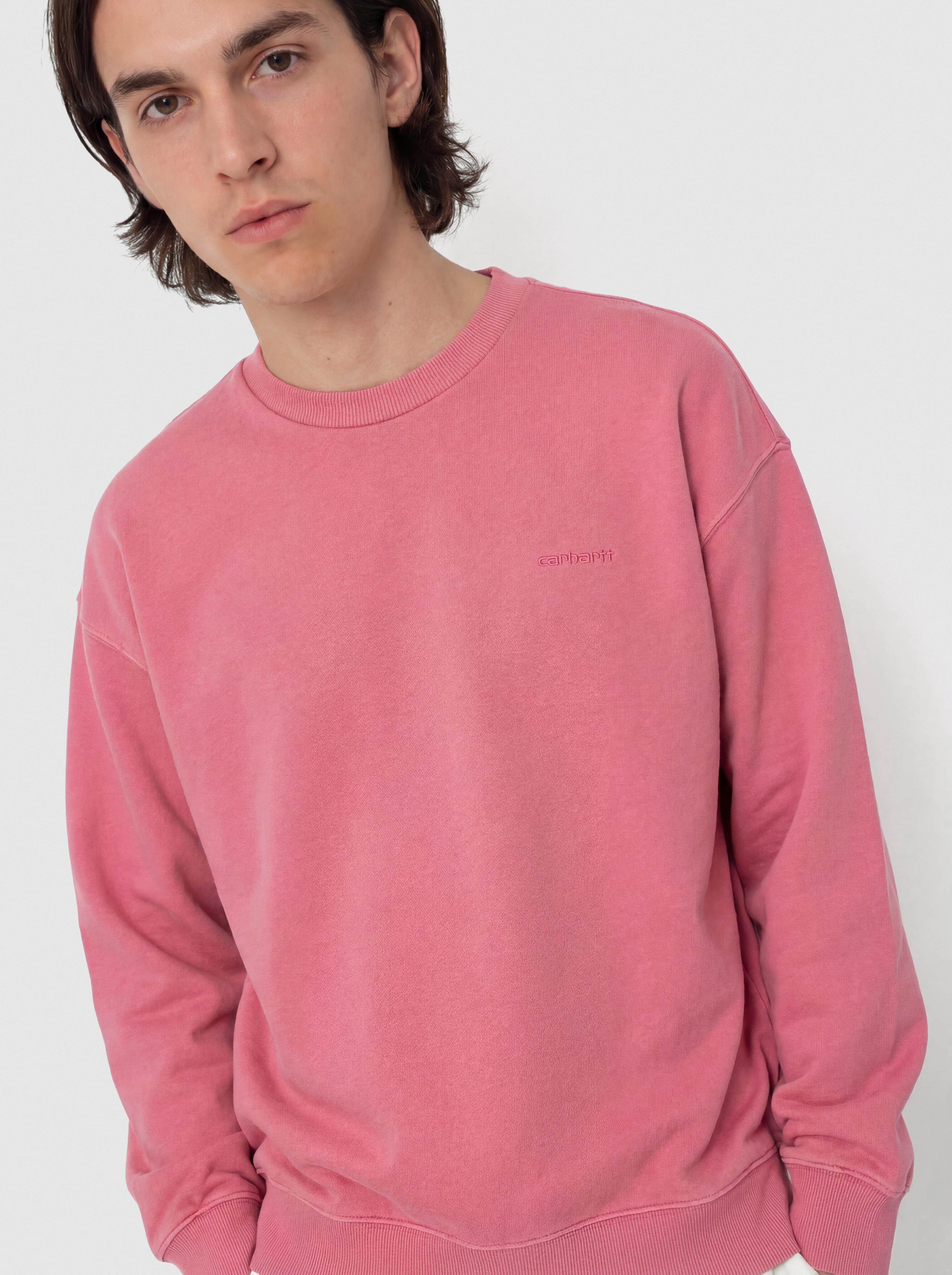 Mikina Carhartt WIP Benton (primrose)