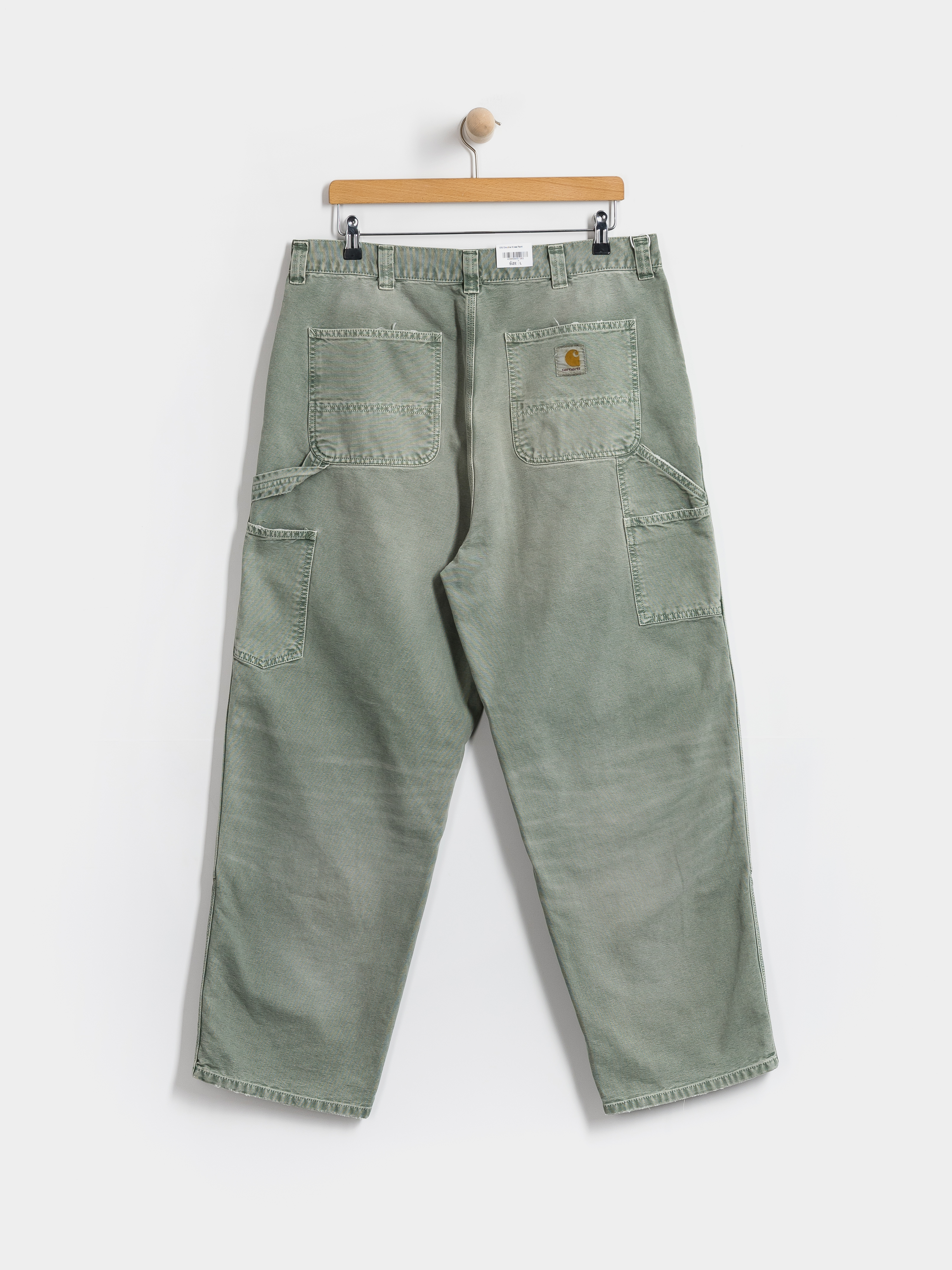 Nohavice Carhartt WIP OG Double Knee (shady green)