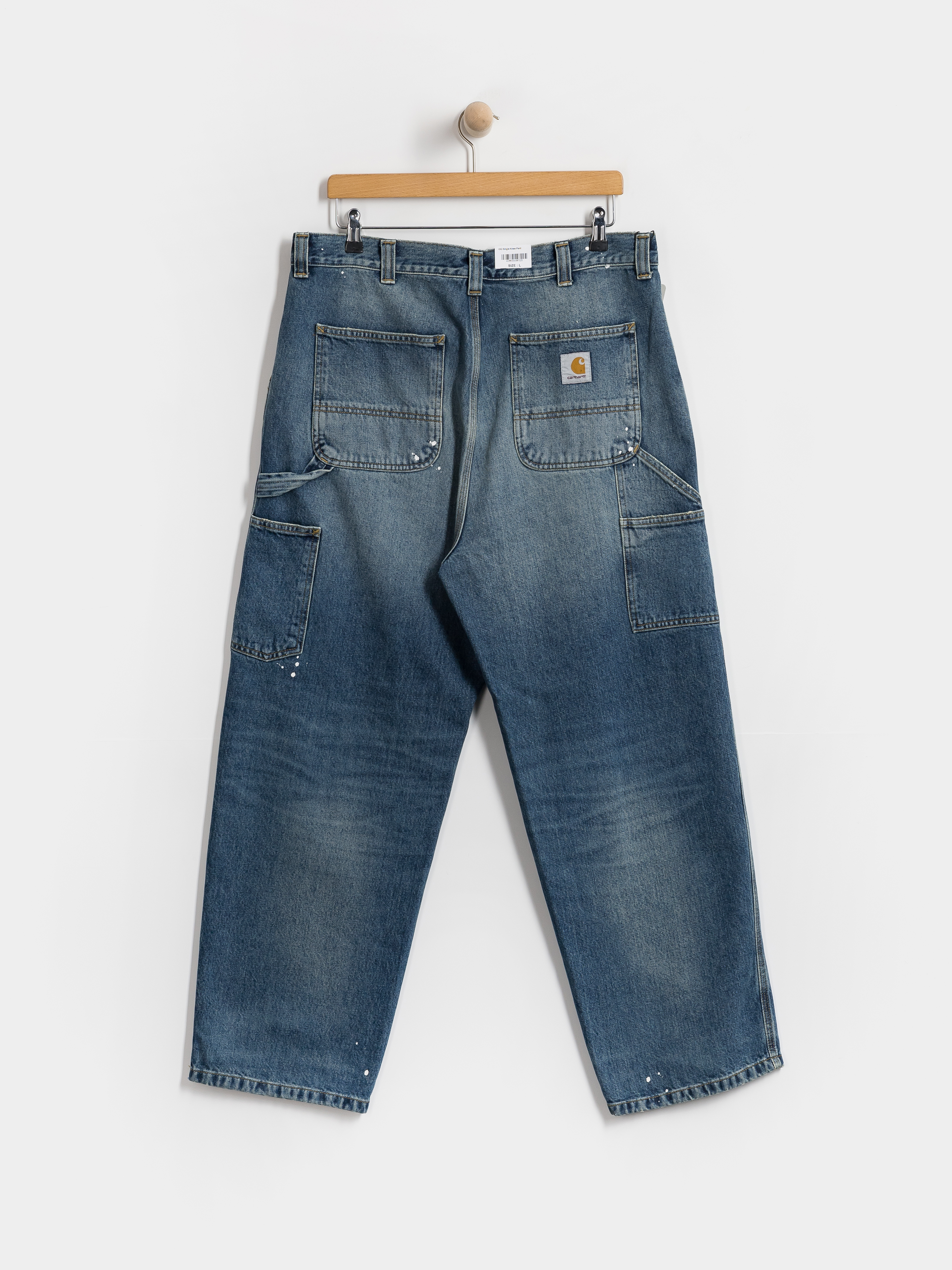 Nohavice Carhartt WIP OG Single Knee (blue)