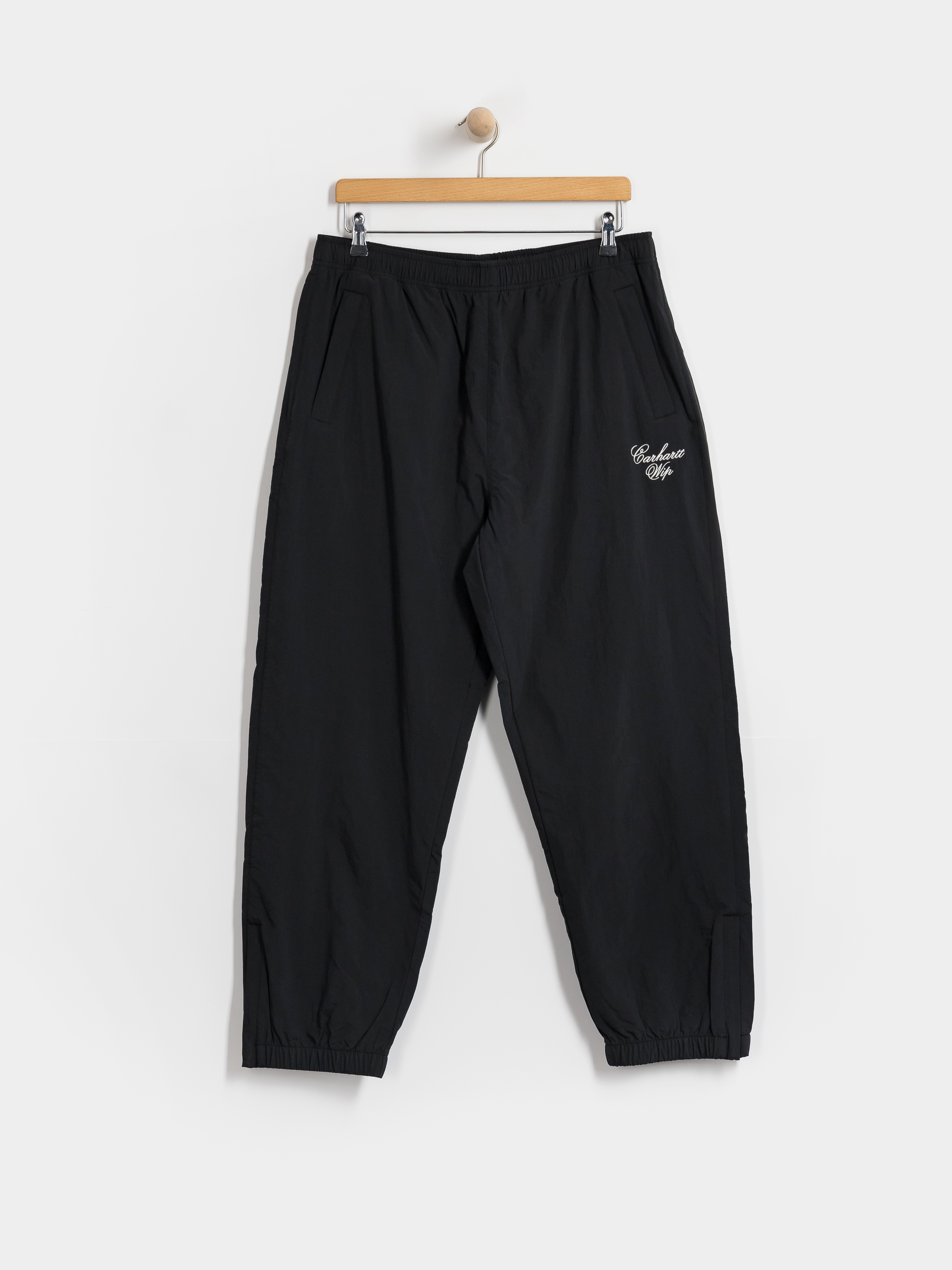 Nohavice Carhartt WIP Travon (black/wax)
