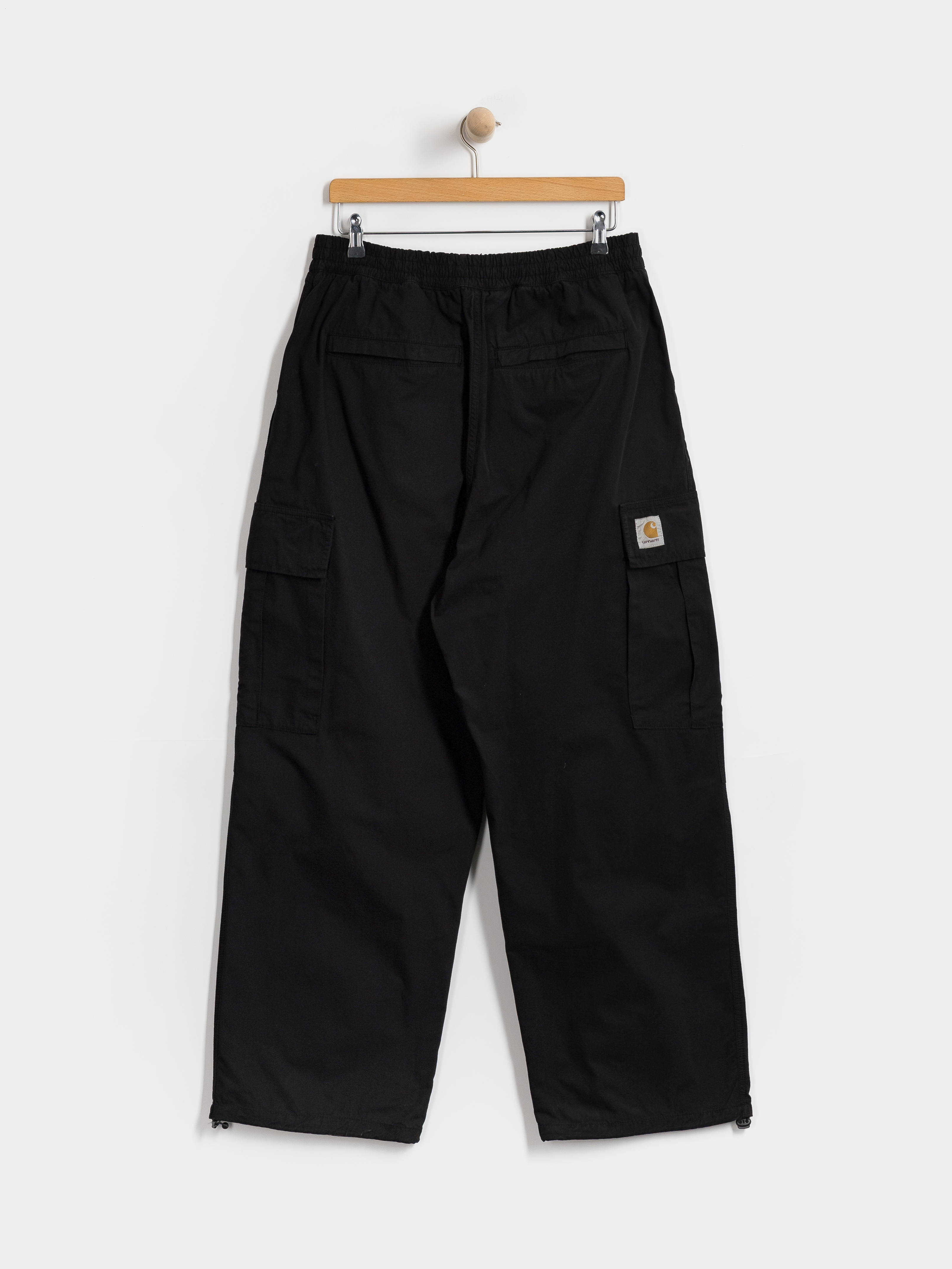Nohavice Carhartt WIP Mandler Cargo (black)