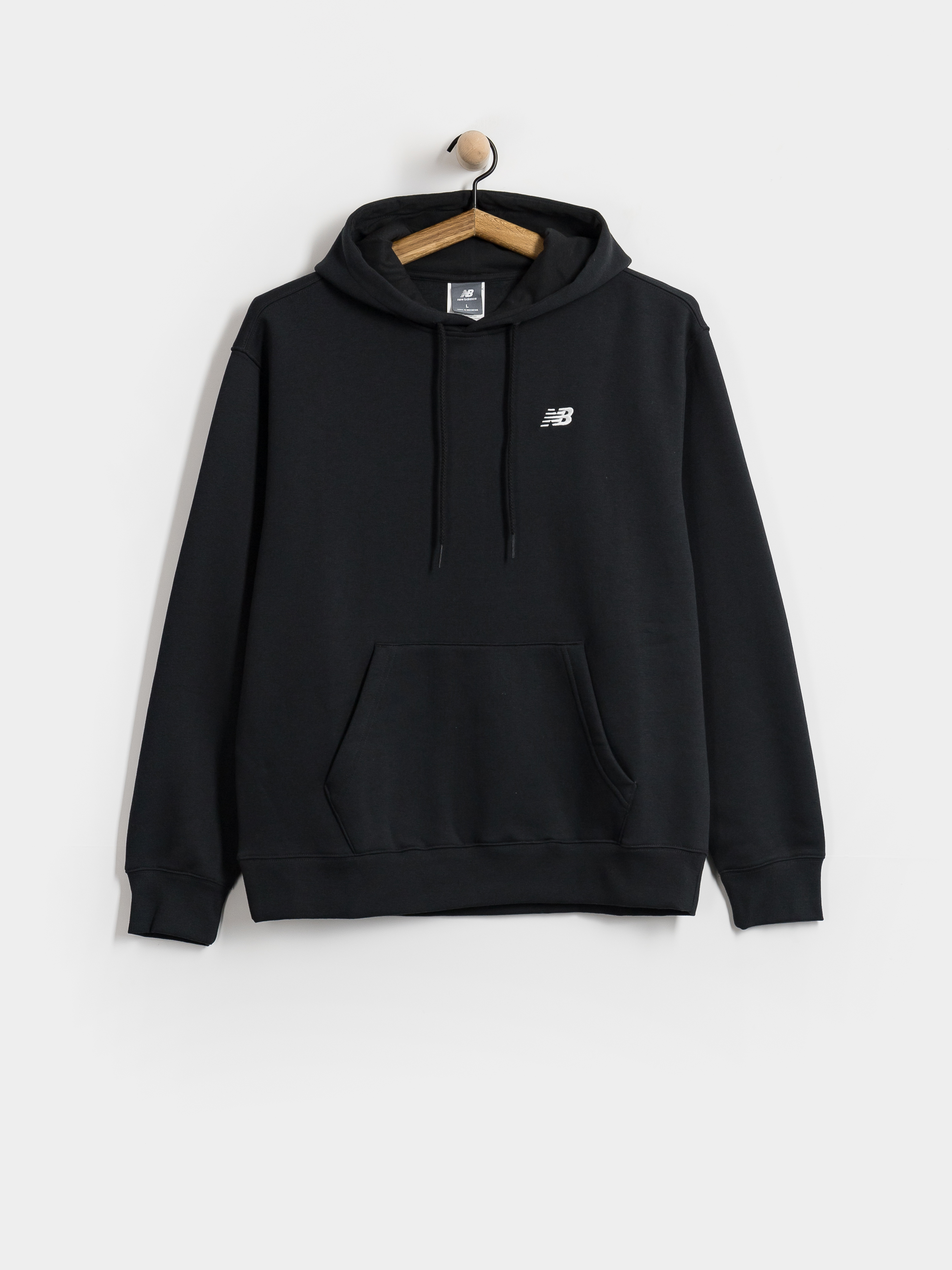 Mikina s kapucu0148ou New Balance Sport Essentials Fleece HD (black)