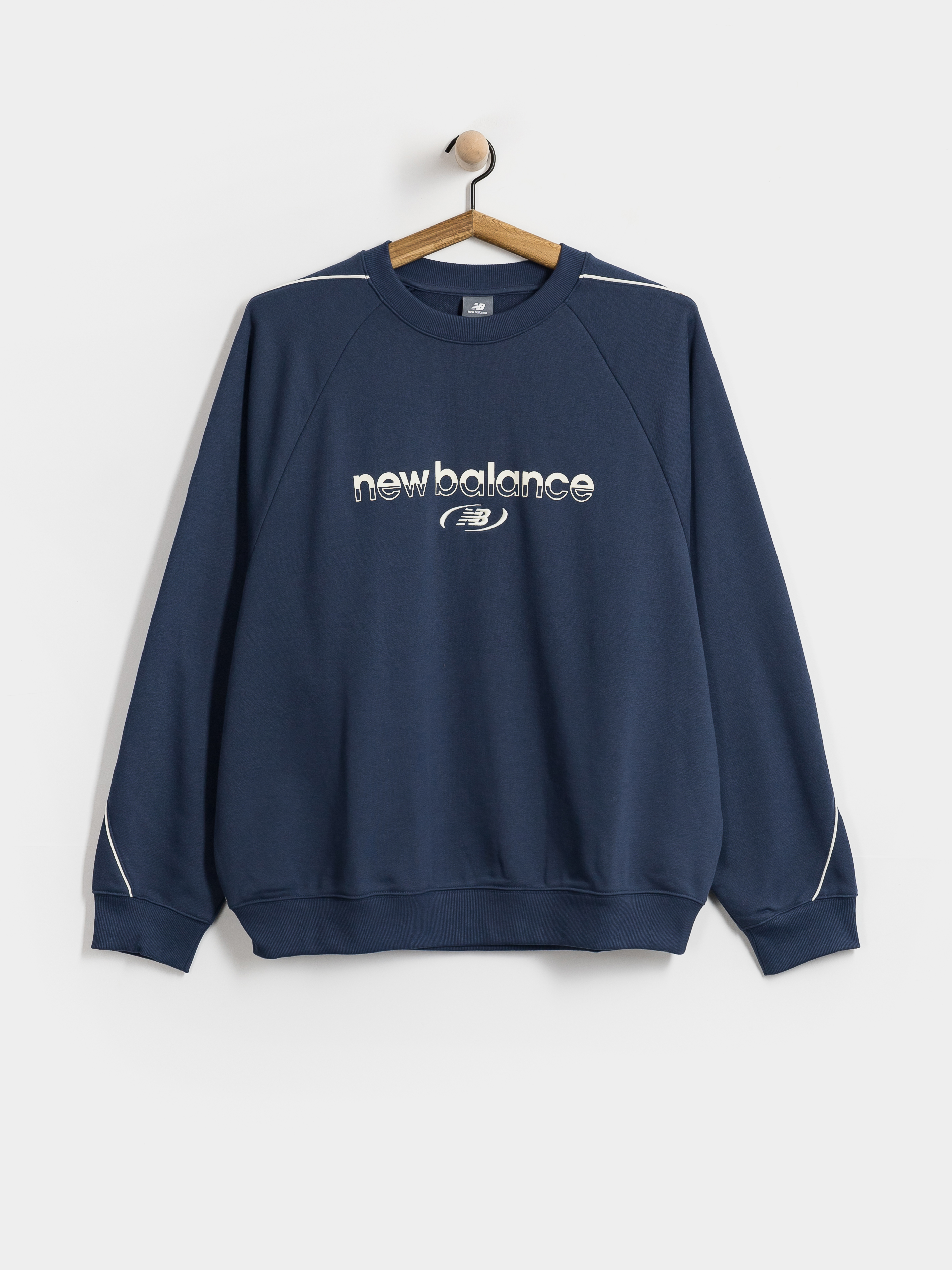 Mikina New Balance Trackside French Terry (navy)