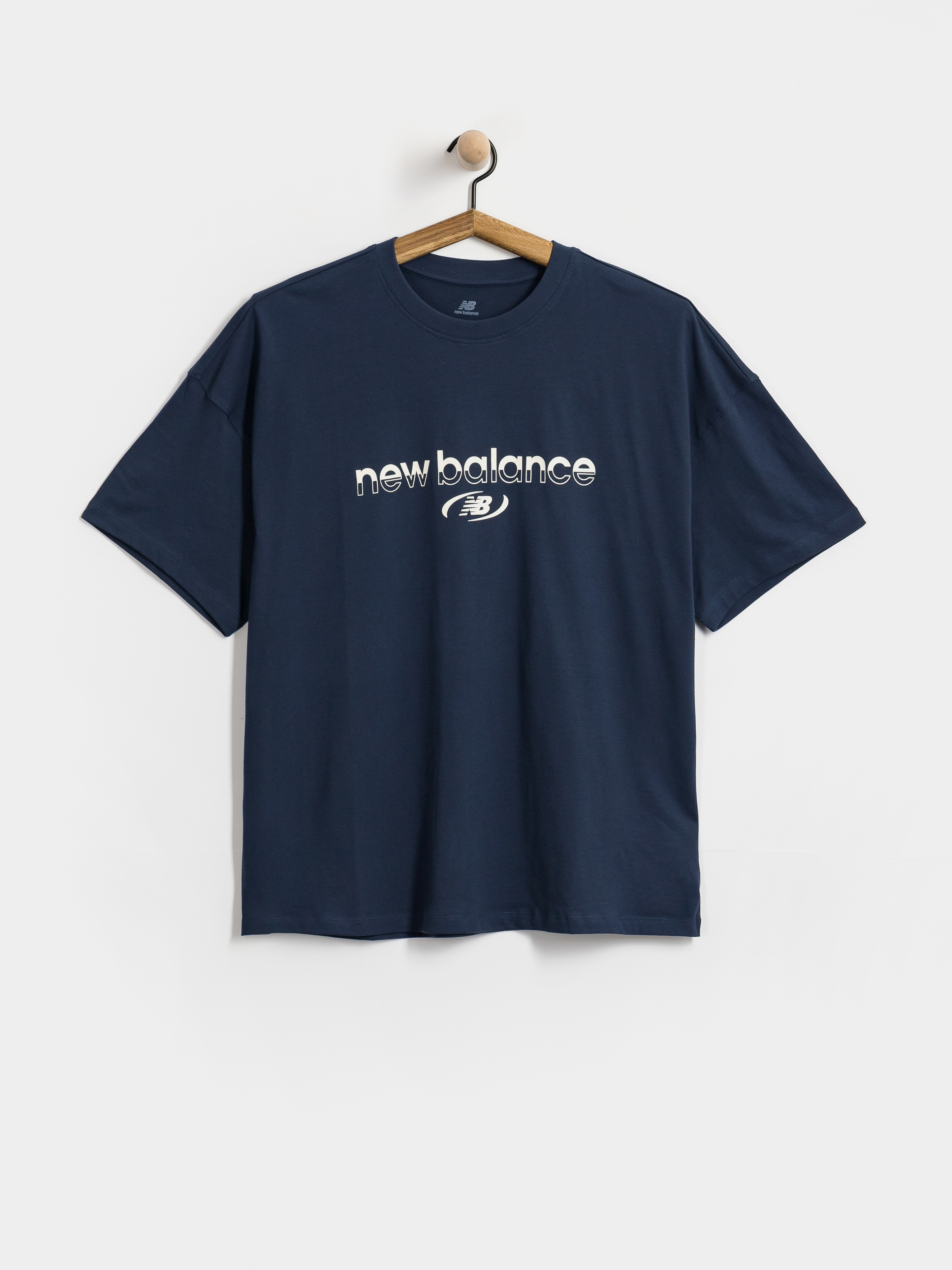 Tričko New Balance Trackside (navy)