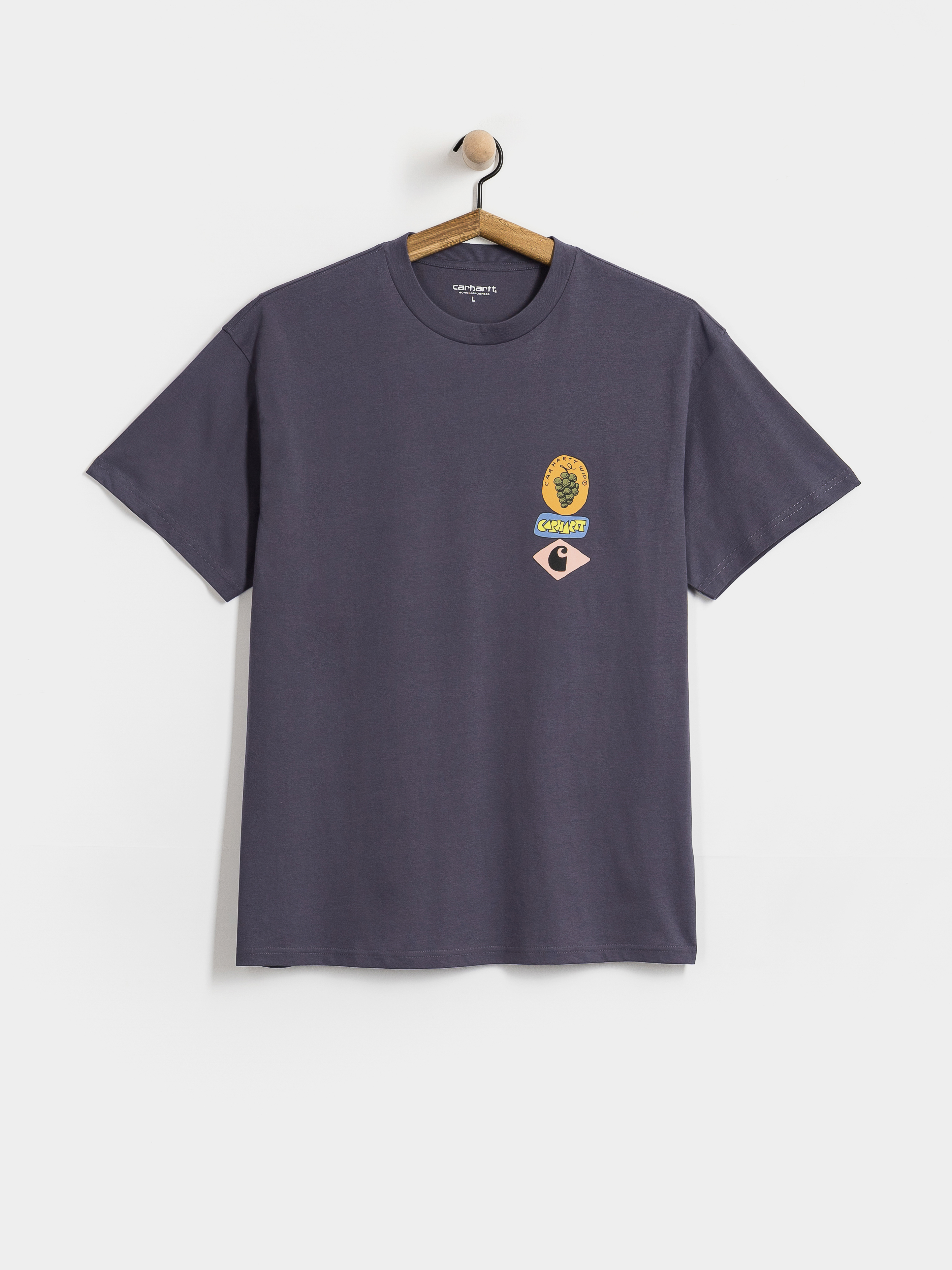 Tričko Carhartt WIP Stacked Grapes (shady purple)