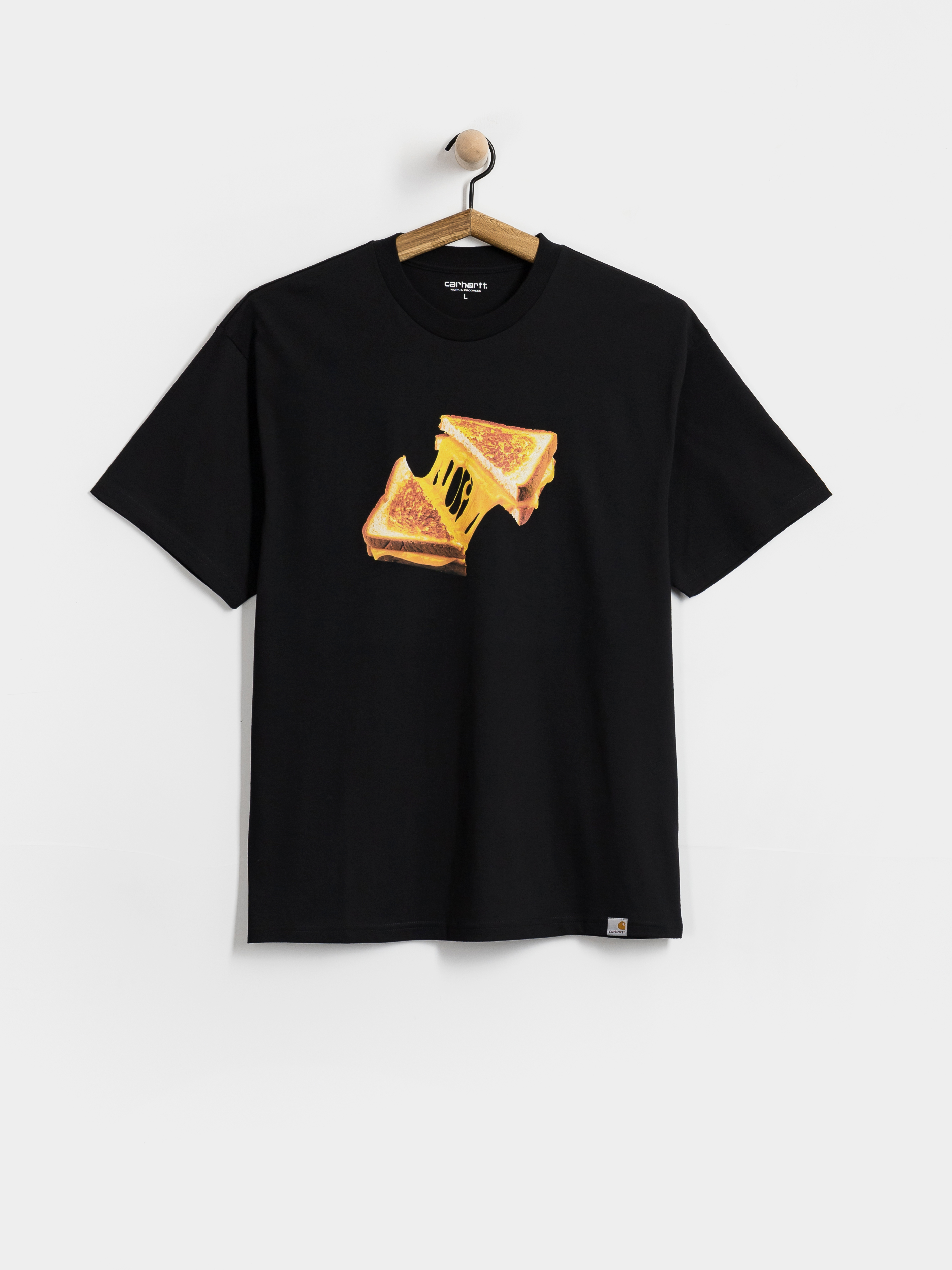 Tričko Carhartt WIP Cheese Toast (black)